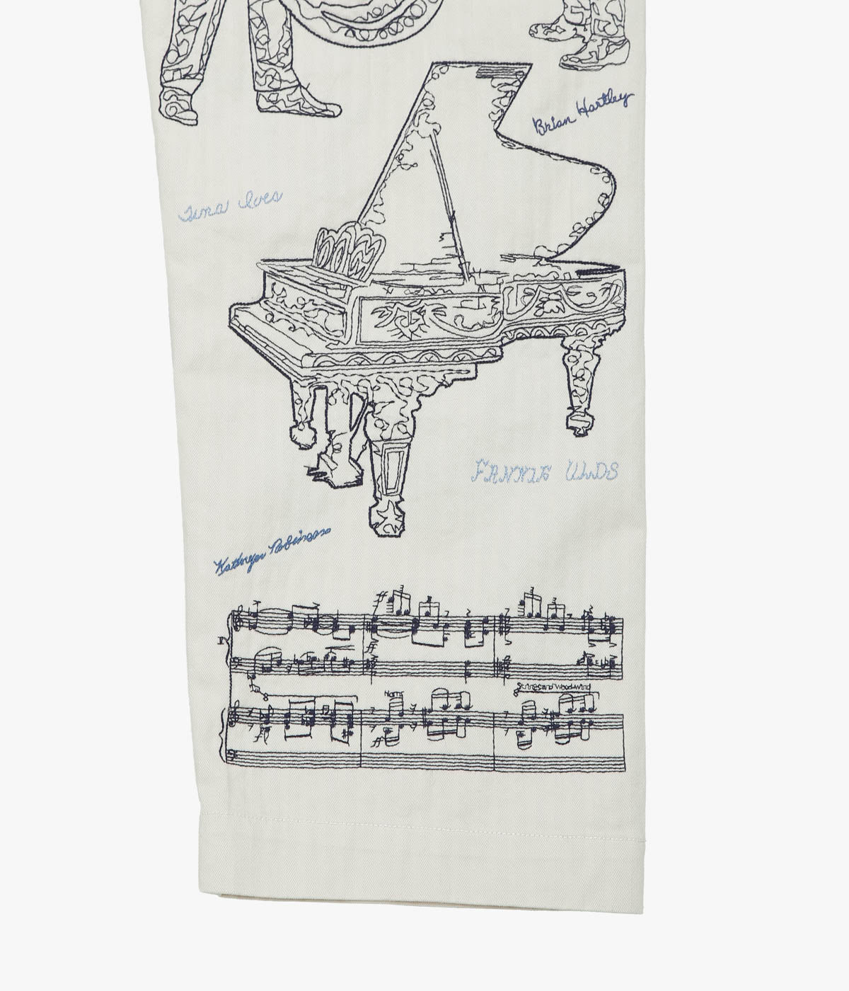 SAMUEL ZELIG ''ORCHESTRA PANT'' (NATURAL)