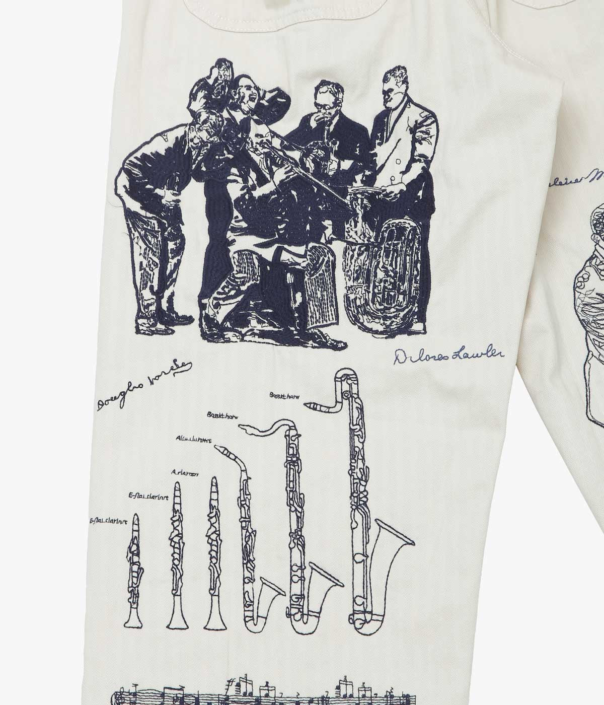 SAMUEL ZELIG ''ORCHESTRA PANT'' (NATURAL)
