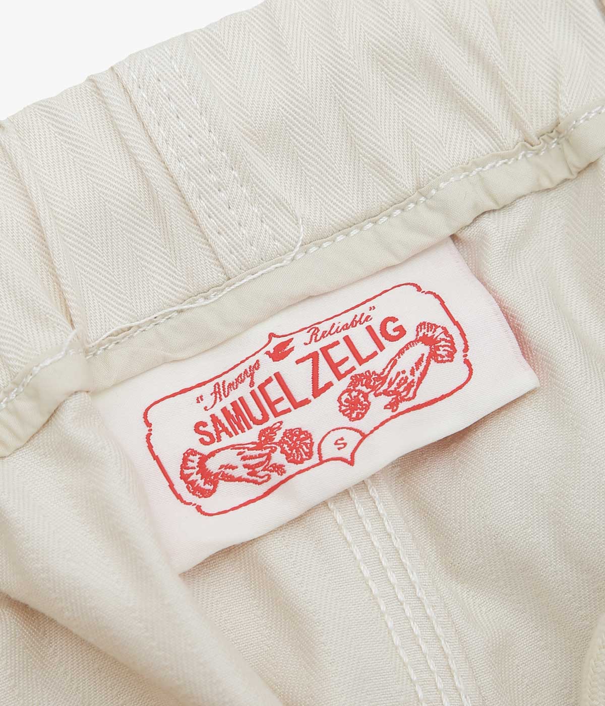 SAMUEL ZELIG ''ORCHESTRA PANT'' (NATURAL)