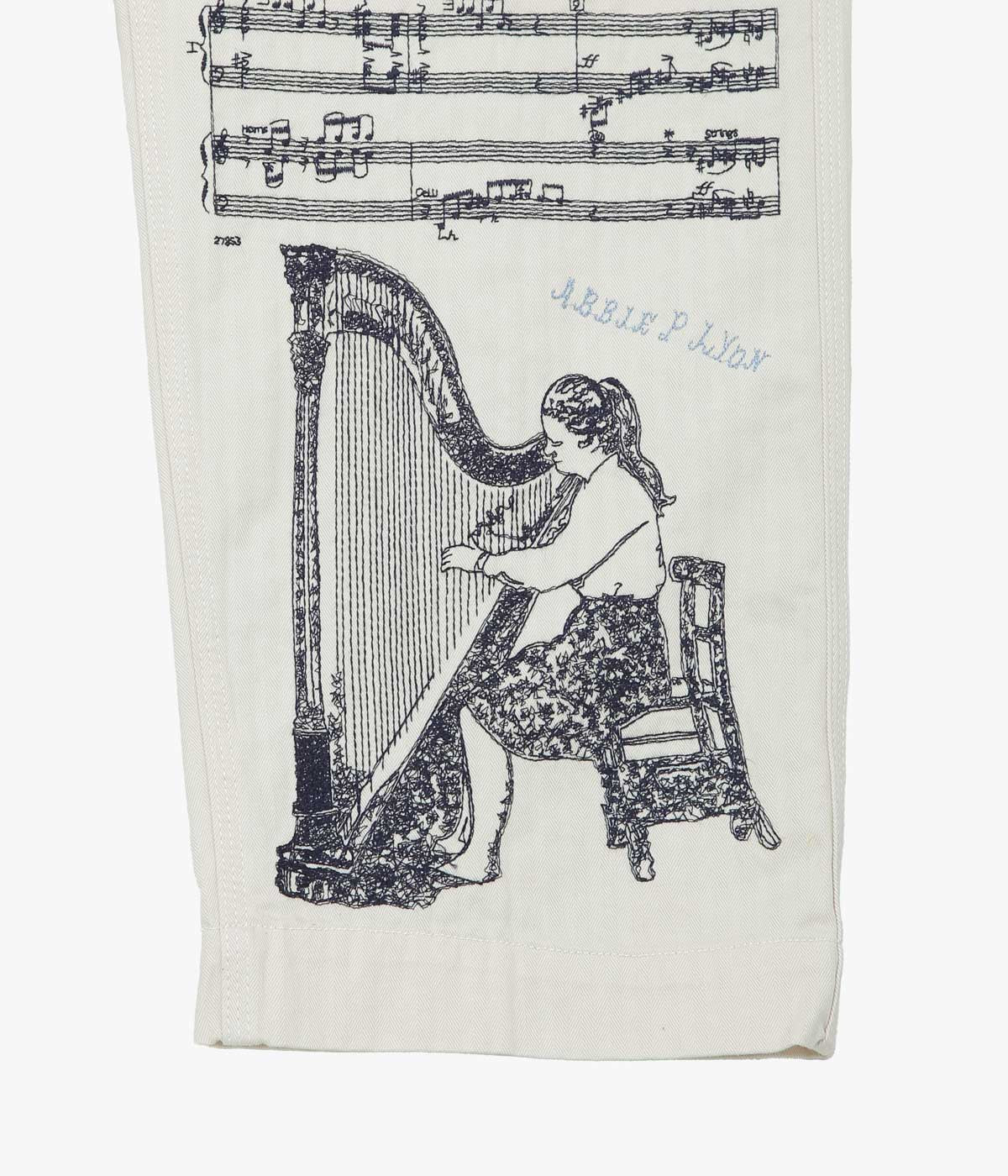SAMUEL ZELIG ''ORCHESTRA PANT'' (NATURAL)