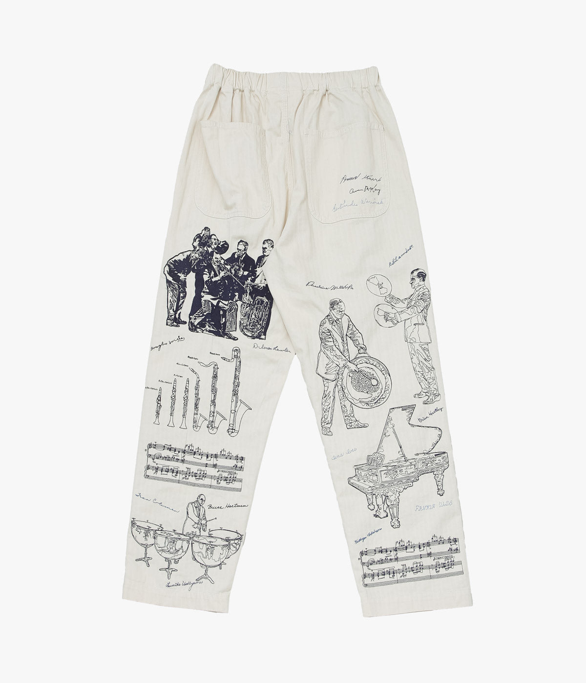 SAMUEL ZELIG ''ORCHESTRA PANT'' (NATURAL)