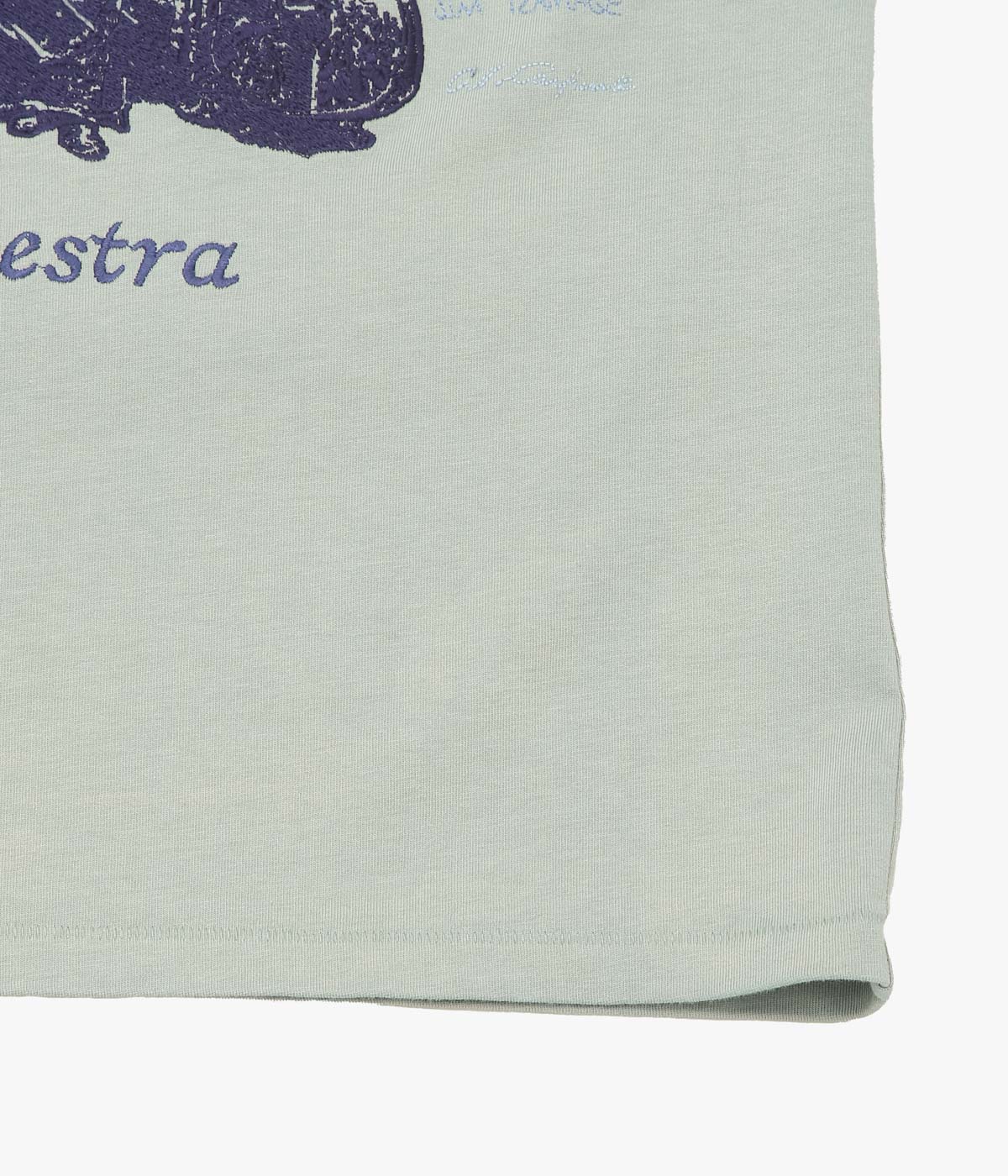 SAMUEL ZELIG "ORCHESTRA TEE" (TEAL GREY)