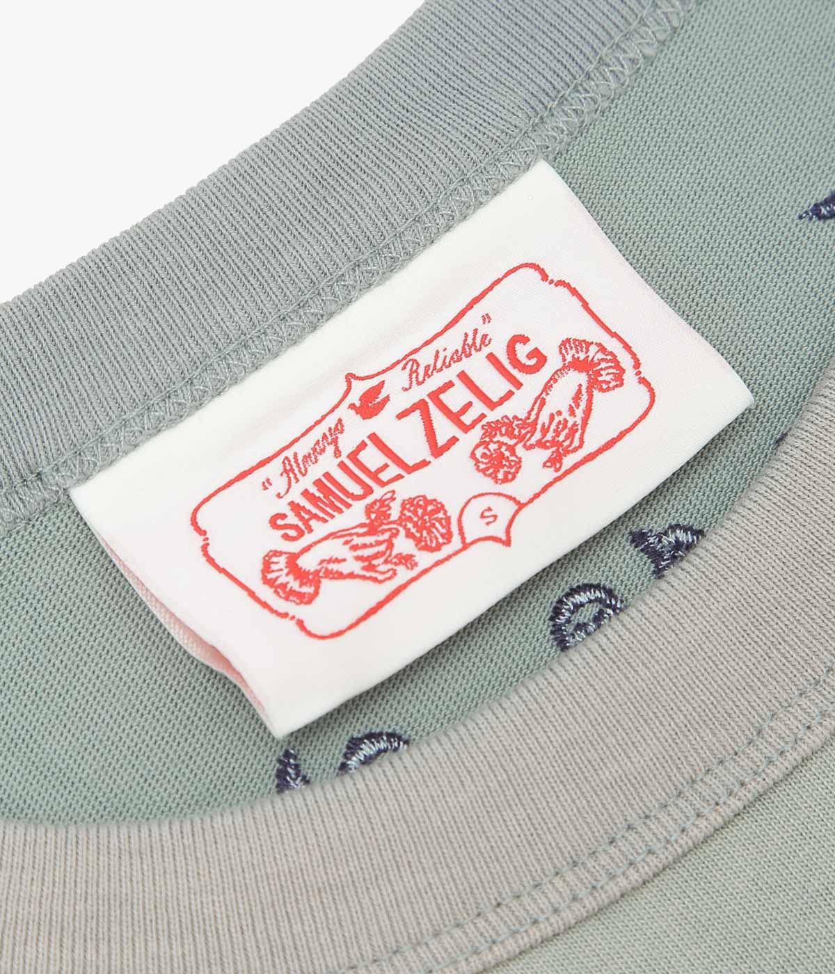 SAMUEL ZELIG "ORCHESTRA TEE" (TEAL GREY)