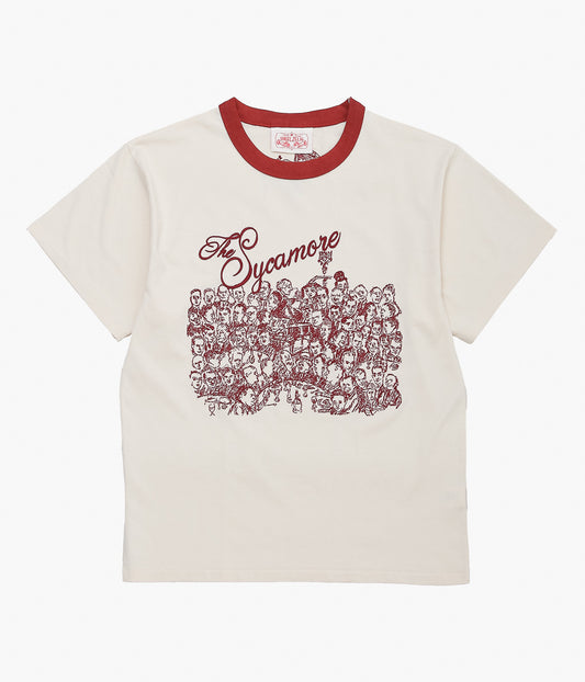 SAMUEL ZELIG ''RESTAURANT TEE'' (NATURAL)