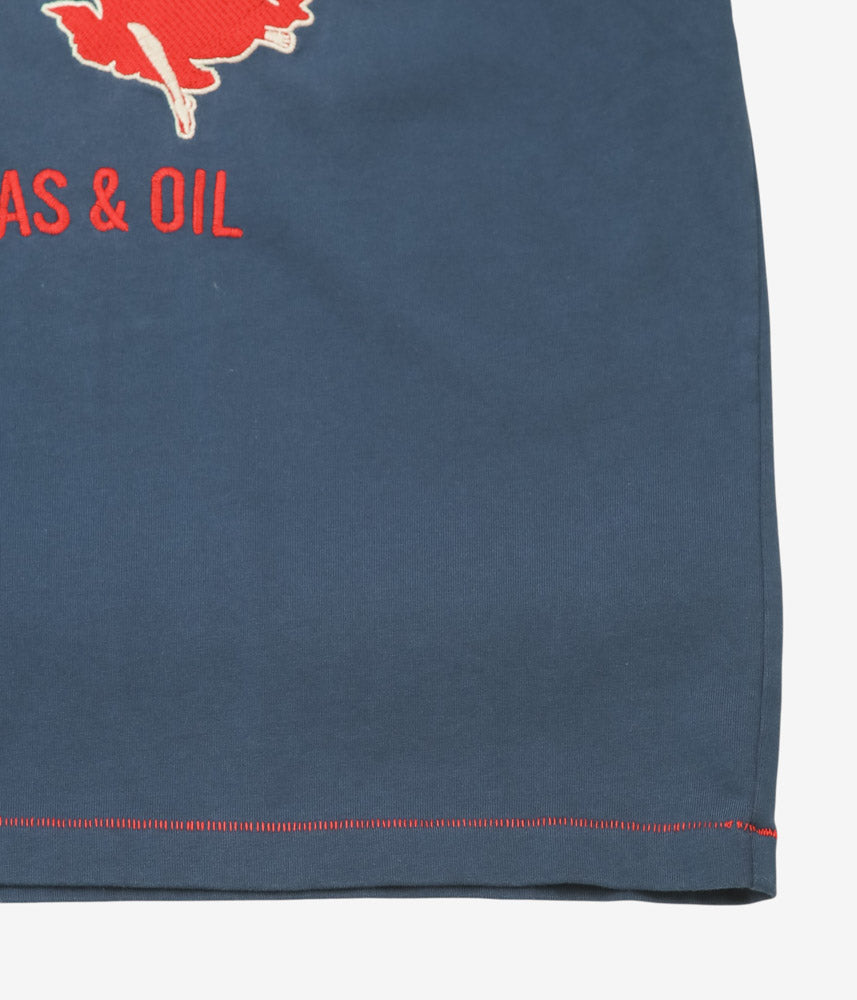 SAMUEL ZELIG ''SERVICE TEE'' (NAVY RED RINGER)