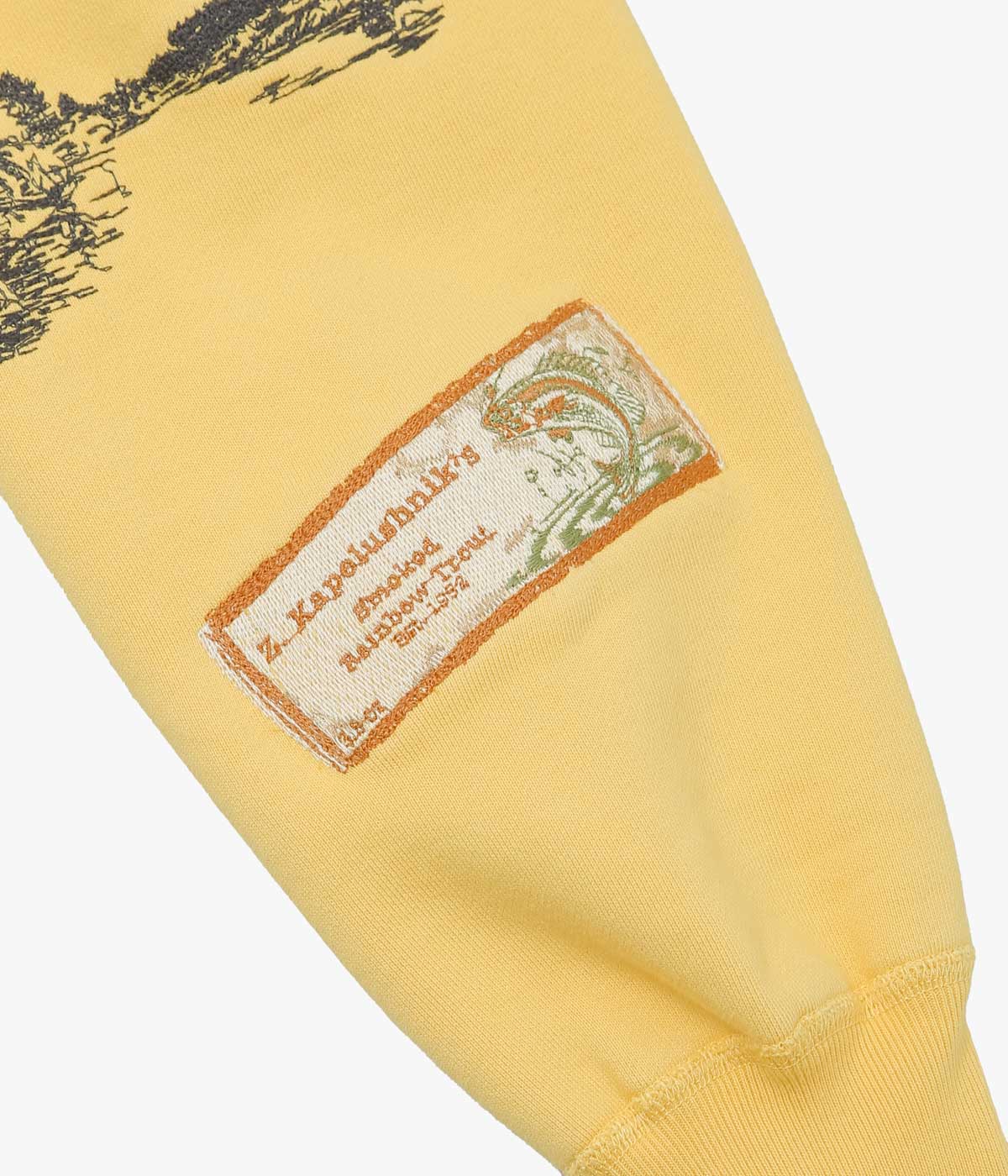 SAMUEL ZELIG "TRAIL 1/4 ZIP" (MUSTARD)