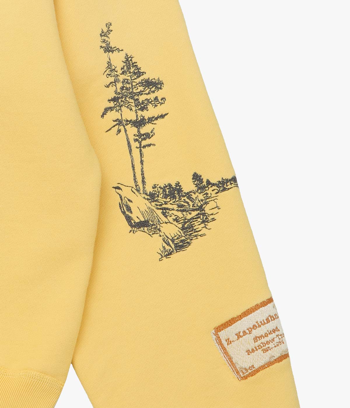 SAMUEL ZELIG "TRAIL 1/4 ZIP" (MUSTARD)