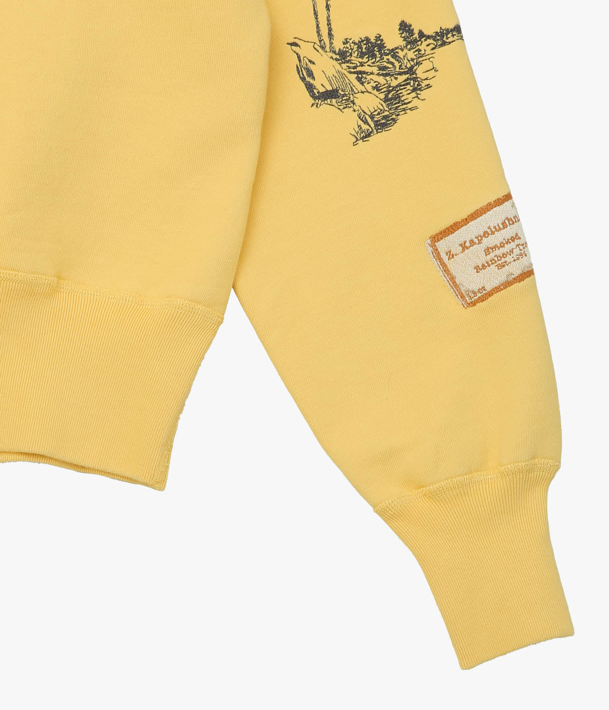 SAMUEL ZELIG "TRAIL 1/4 ZIP" (MUSTARD)