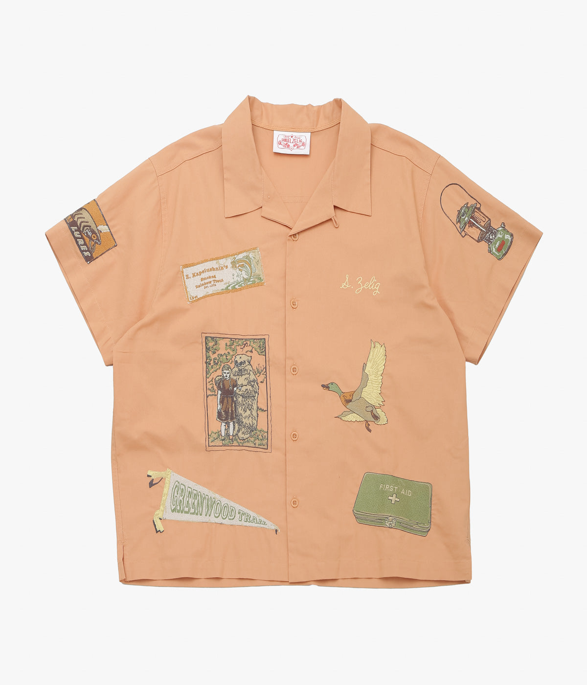 SAMUEL ZELIG "TRAIL CAMP SHIRT" (SUNSET)