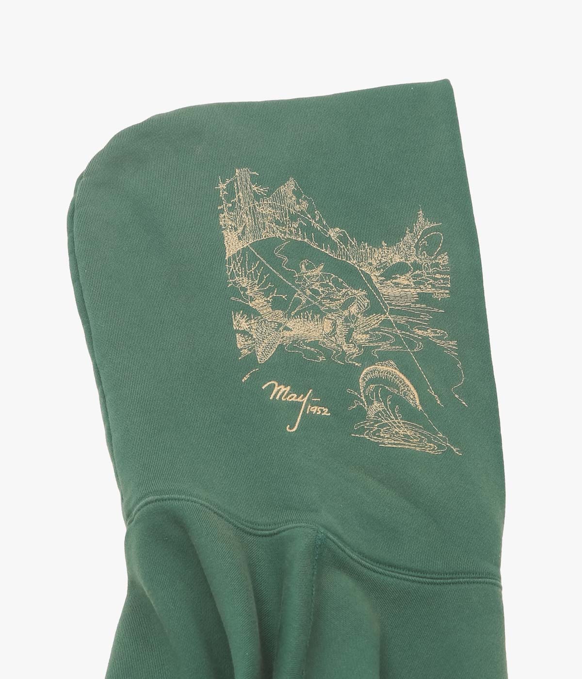 SAMUEL ZELIG ''TRAIL HOODIE'' (FOREST GREEN)