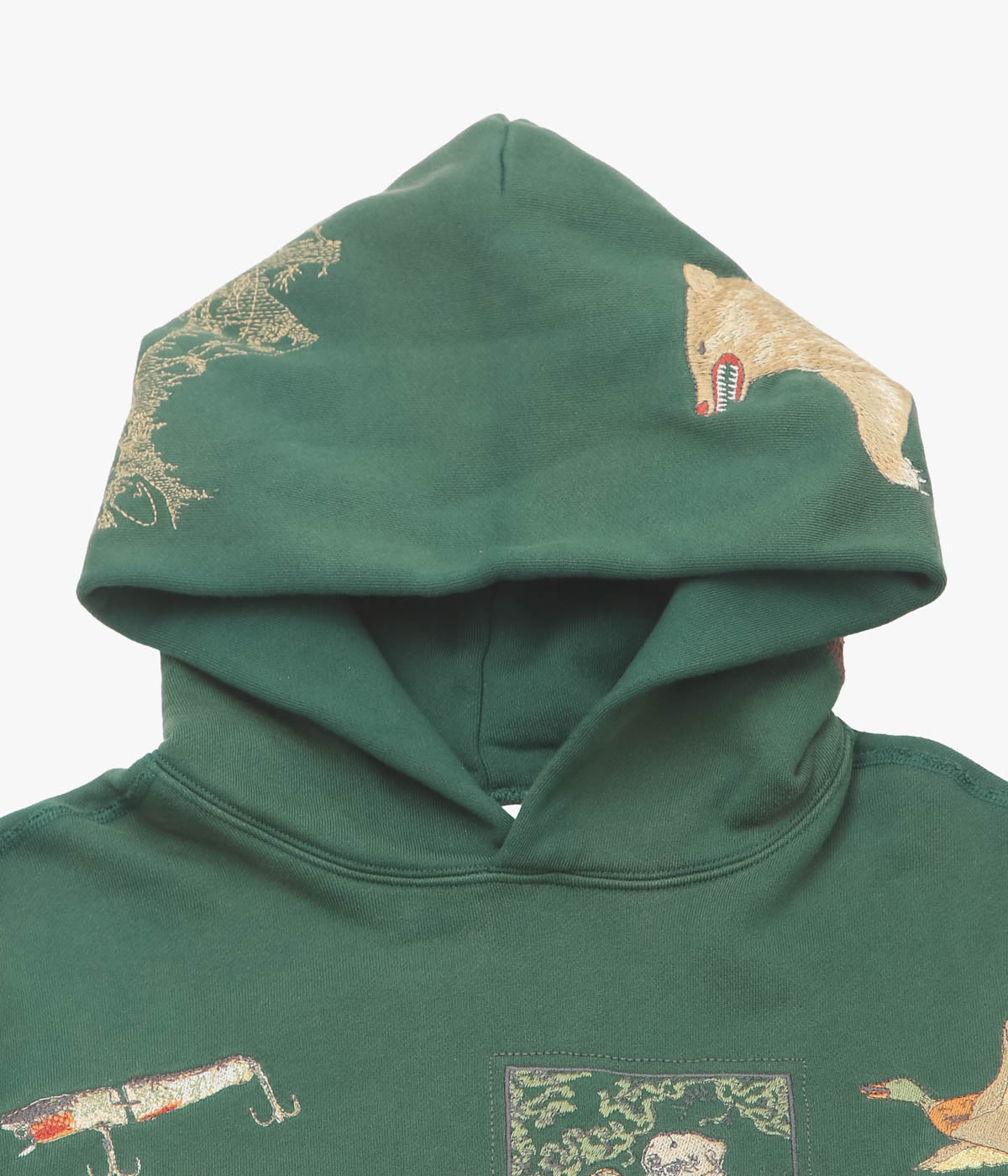 SAMUEL ZELIG ''TRAIL HOODIE'' (FOREST GREEN)