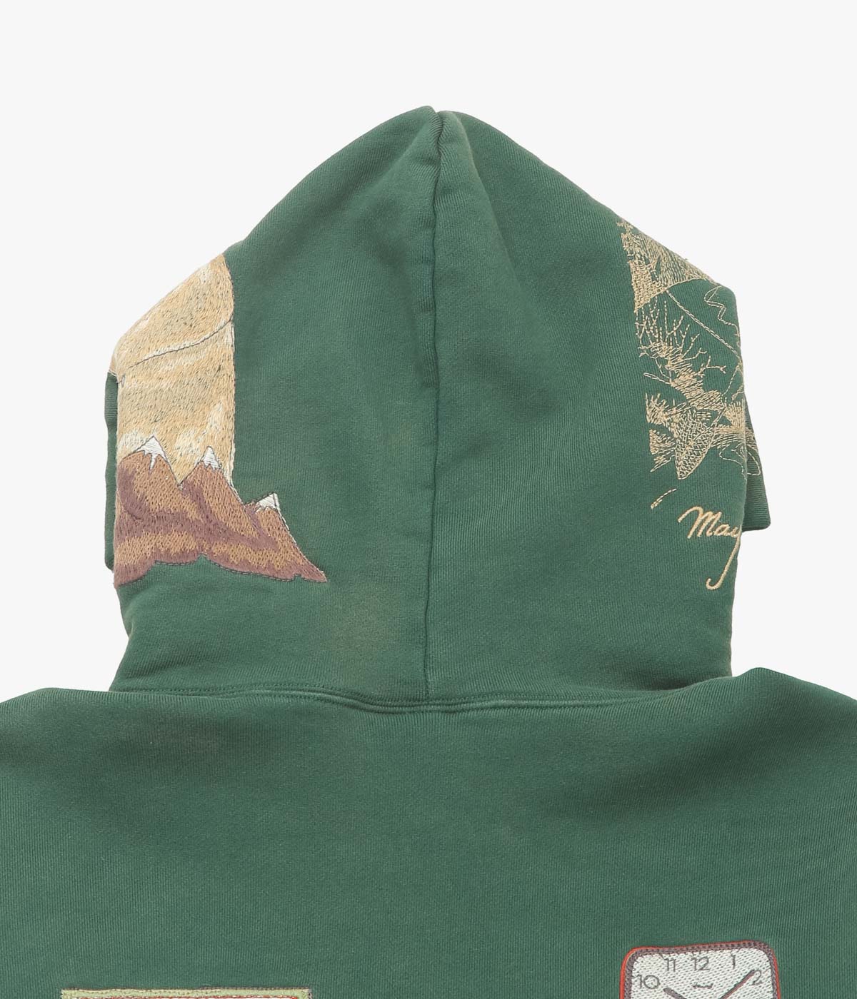 SAMUEL ZELIG ''TRAIL HOODIE'' (FOREST GREEN)