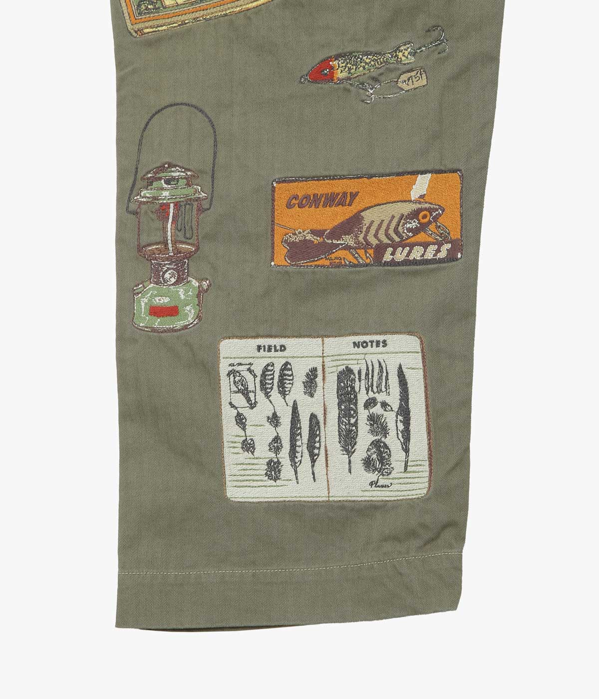 SAMUEL ZELIG "TRAIL PANT" (ARMY GREEN)