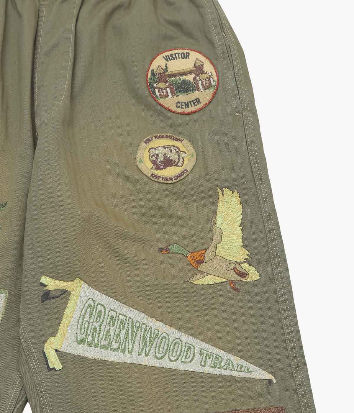 SAMUEL ZELIG "TRAIL PANT" (ARMY GREEN)