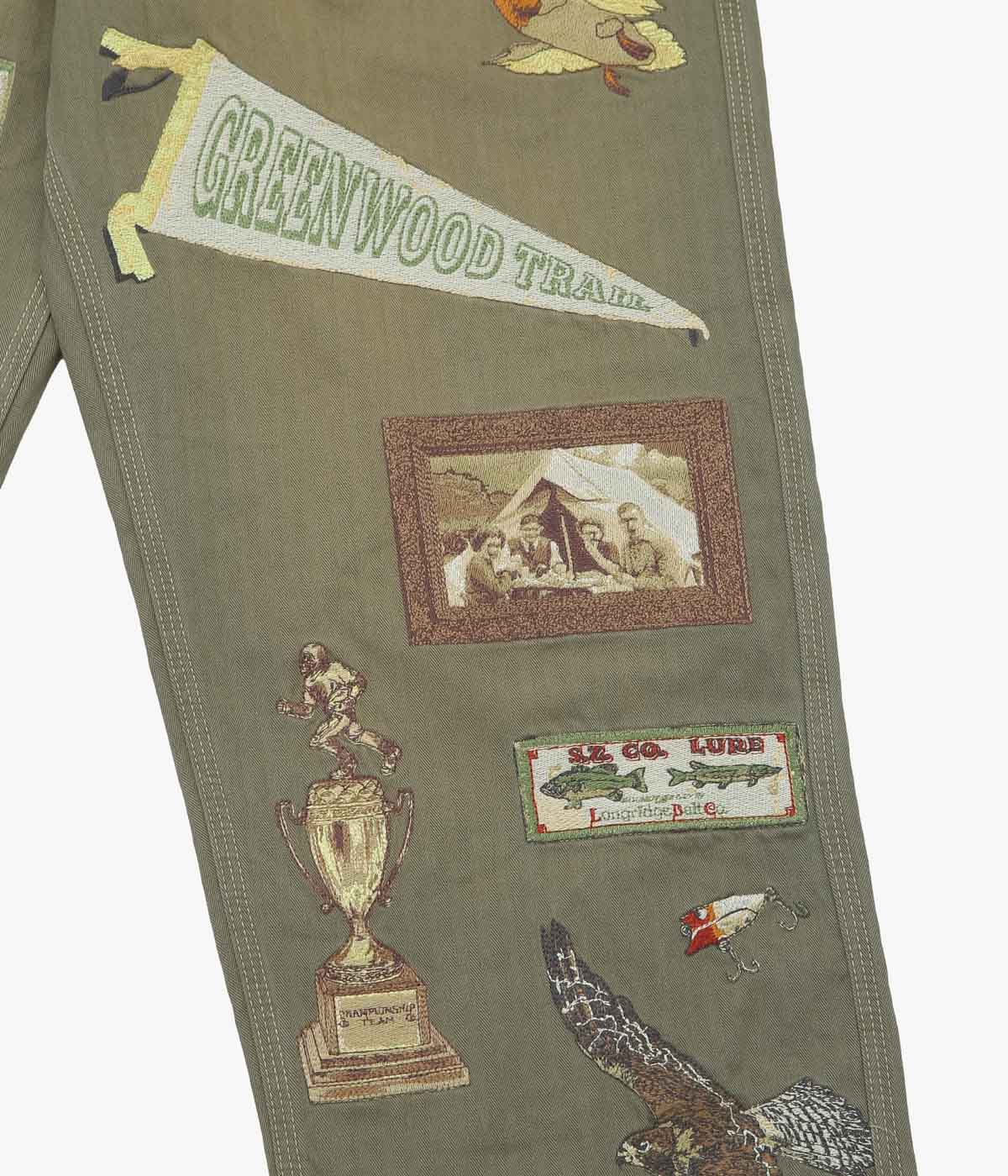 SAMUEL ZELIG "TRAIL PANT" (ARMY GREEN)