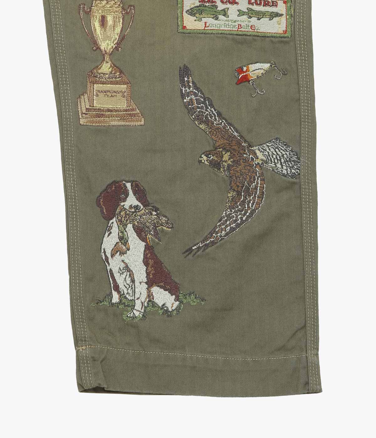 SAMUEL ZELIG "TRAIL PANT" (ARMY GREEN)
