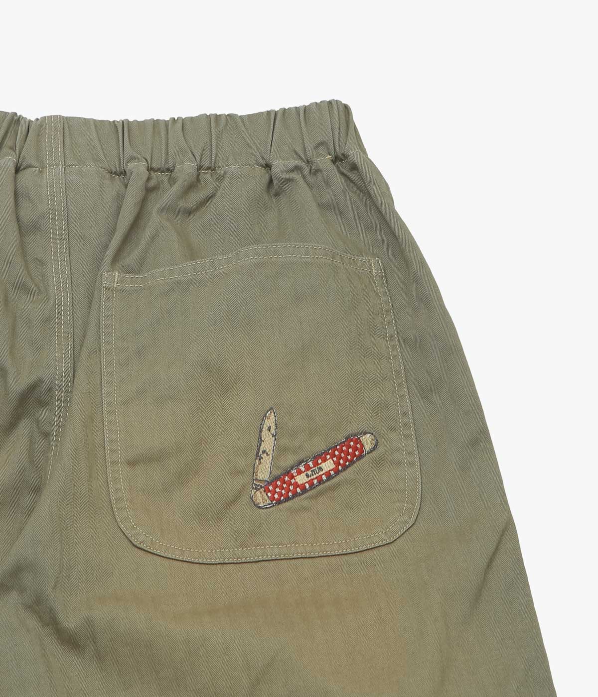 SAMUEL ZELIG "TRAIL PANT" (ARMY GREEN)