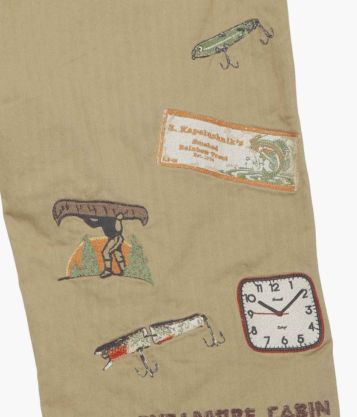 SAMUEL ZELIG "TRAIL PANT" (KHAKI)