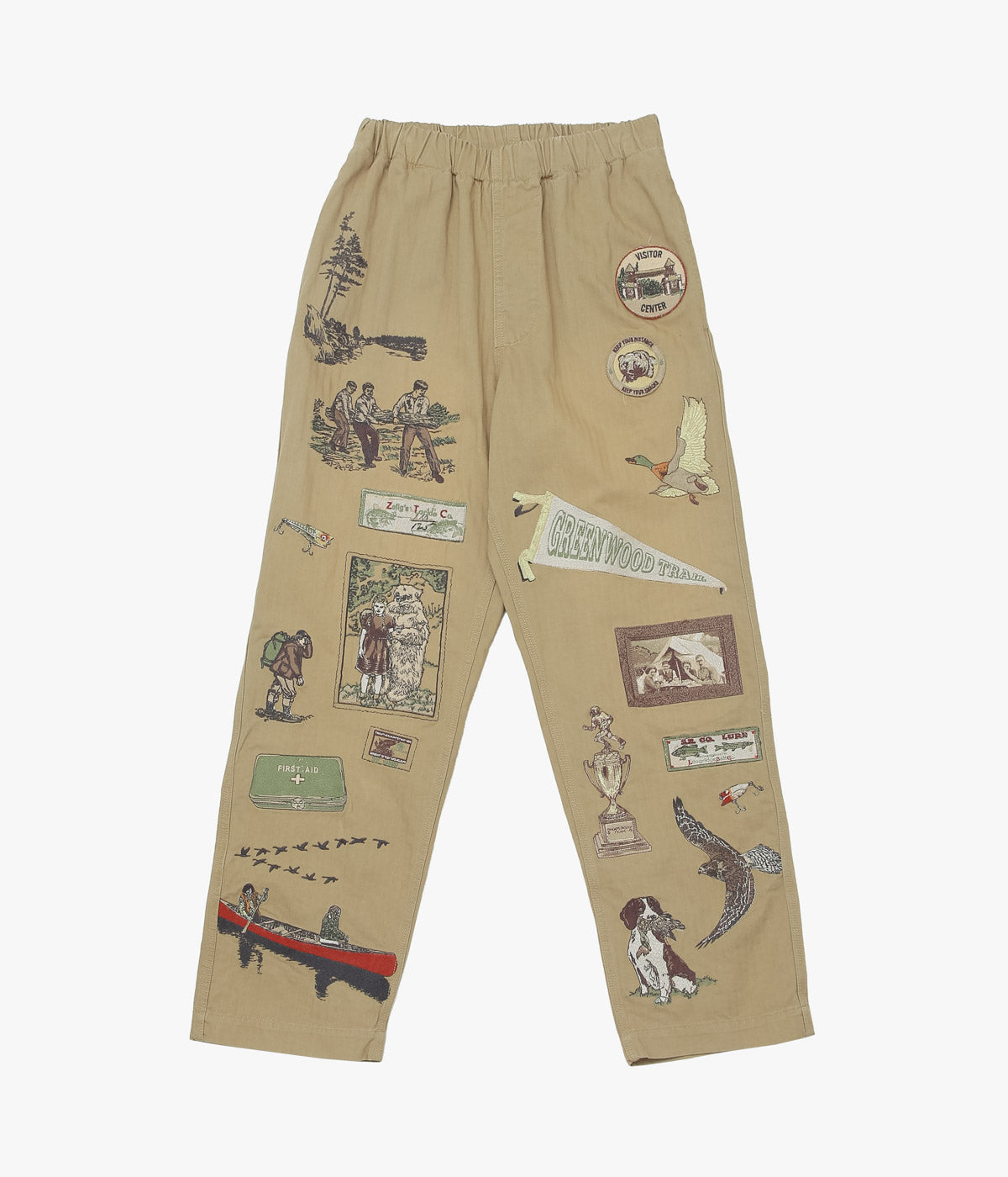 SAMUEL ZELIG "TRAIL PANT" (KHAKI)