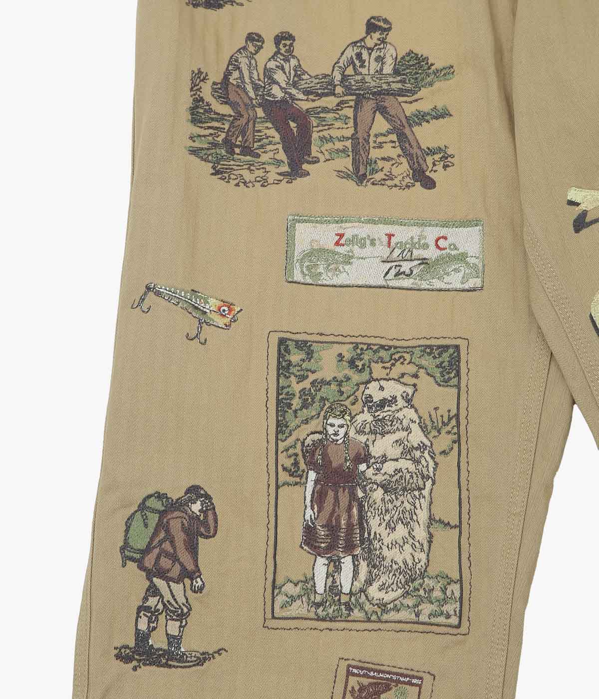 SAMUEL ZELIG "TRAIL PANT" (KHAKI)