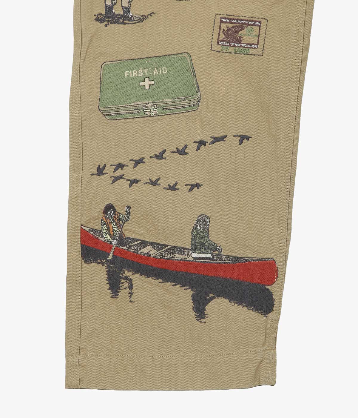 SAMUEL ZELIG "TRAIL PANT" (KHAKI)