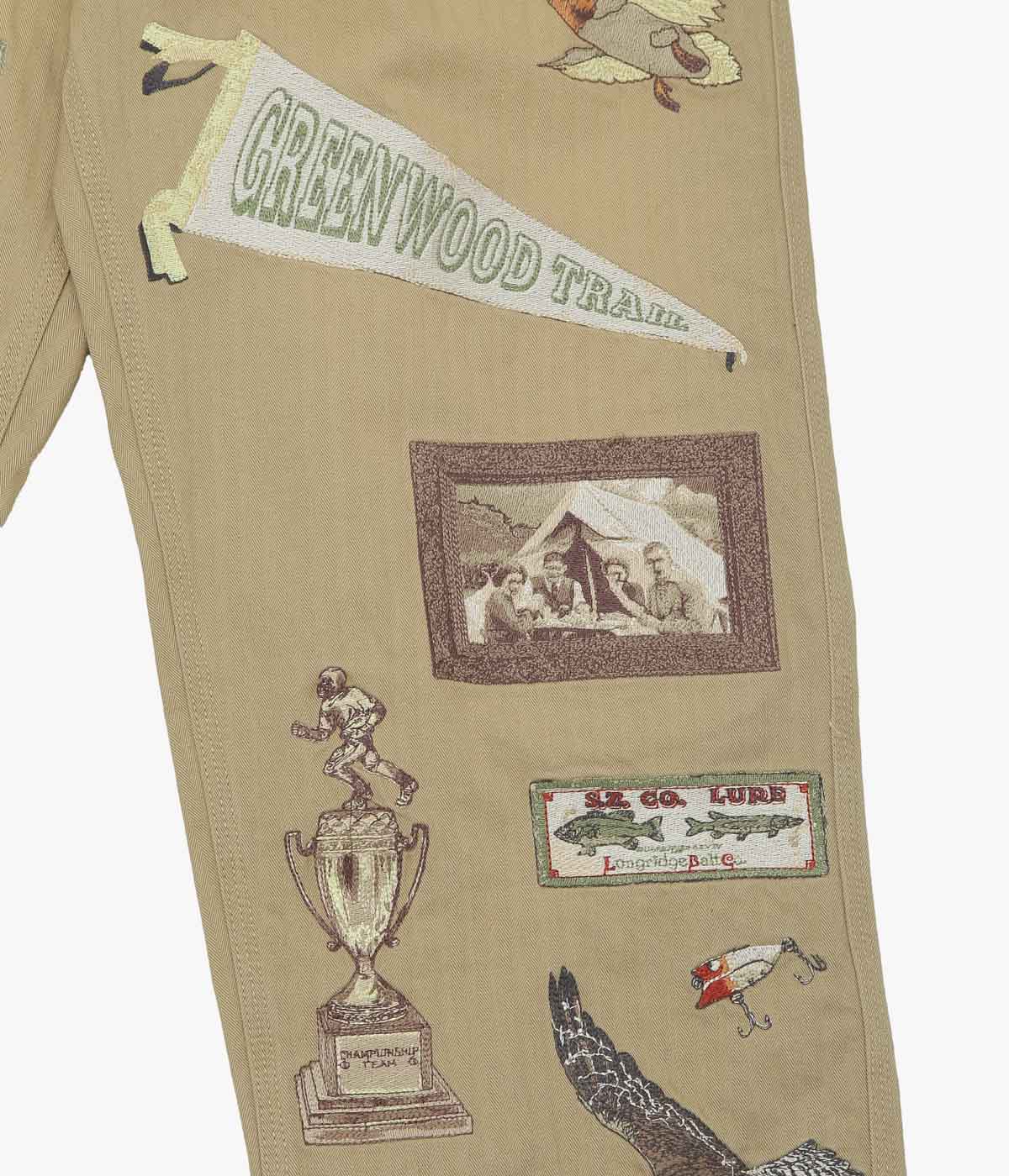 SAMUEL ZELIG "TRAIL PANT" (KHAKI)