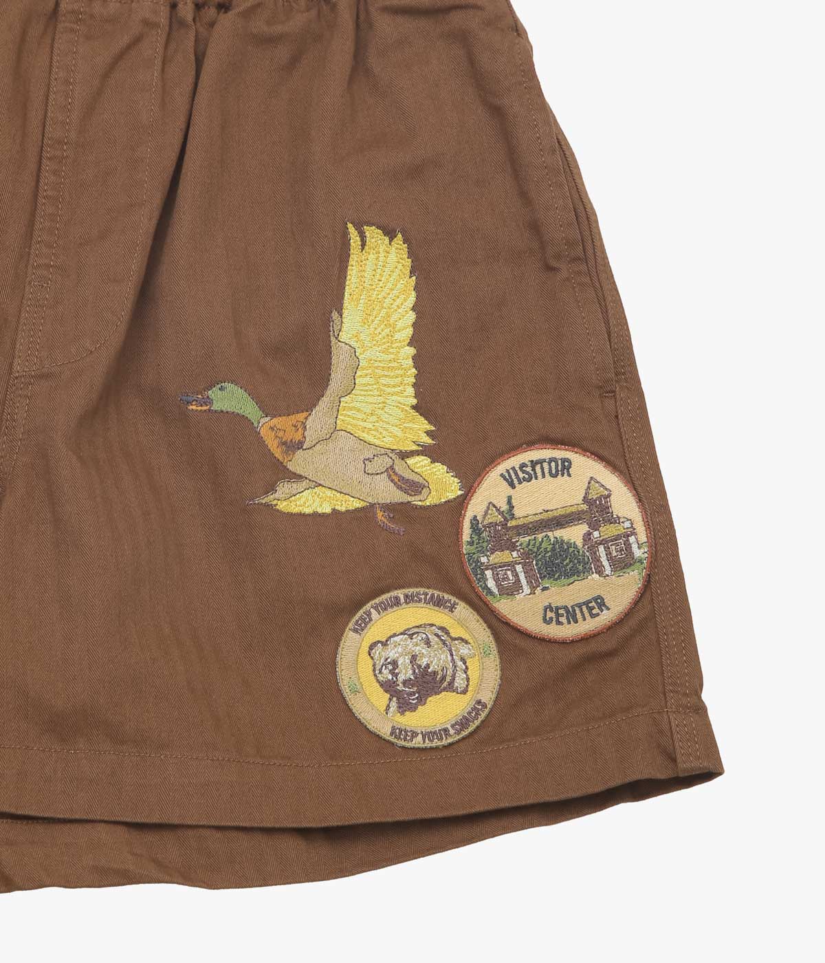 SAMUEL ZELIG "TRAIL SHORTS" (PINECONE)