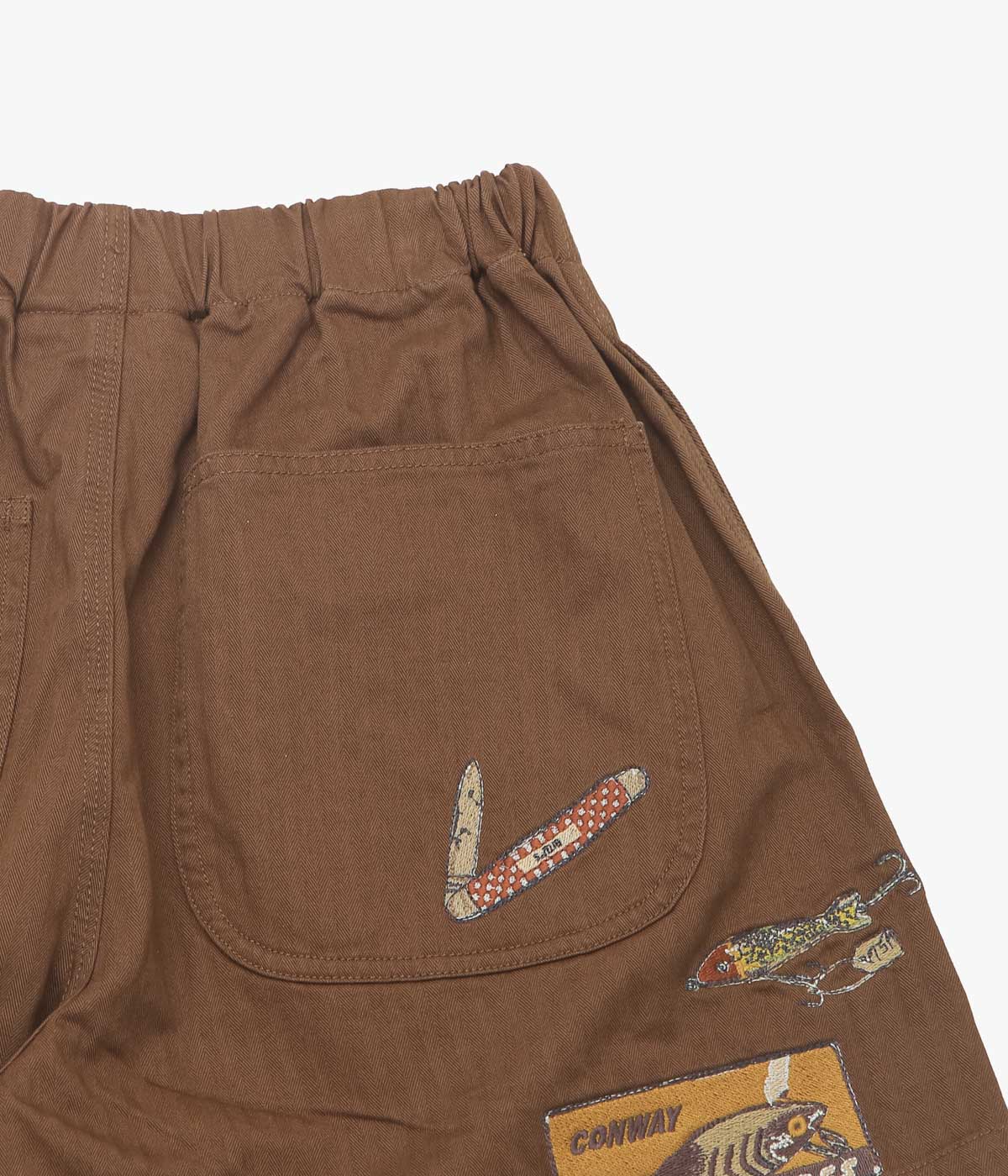 SAMUEL ZELIG "TRAIL SHORTS" (PINECONE)