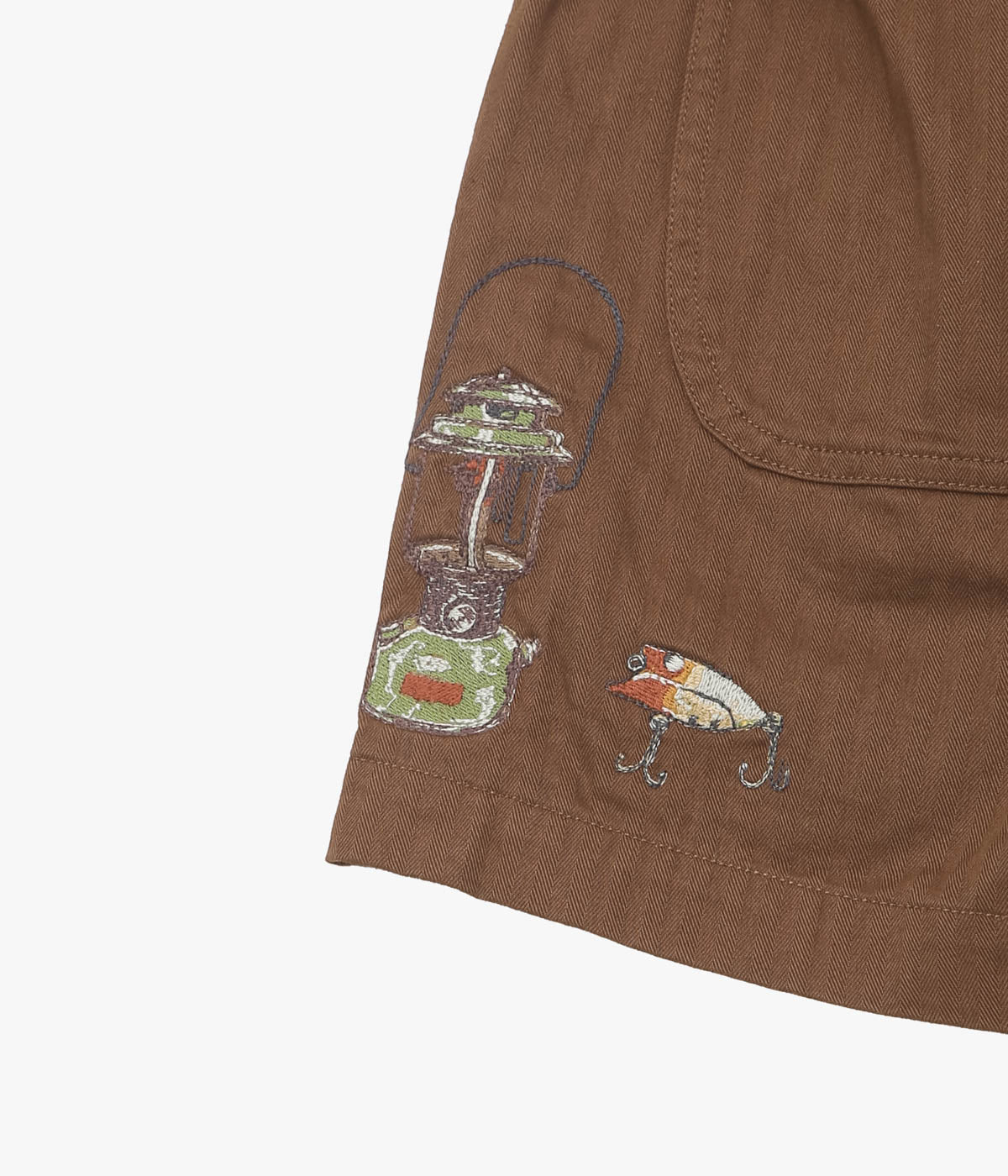 SAMUEL ZELIG "TRAIL SHORTS" (PINECONE)