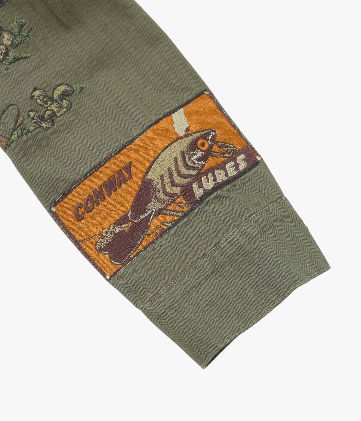 SAMUEL ZELIG "TRAIL ZIP JACKET" (ARMY GREEN)