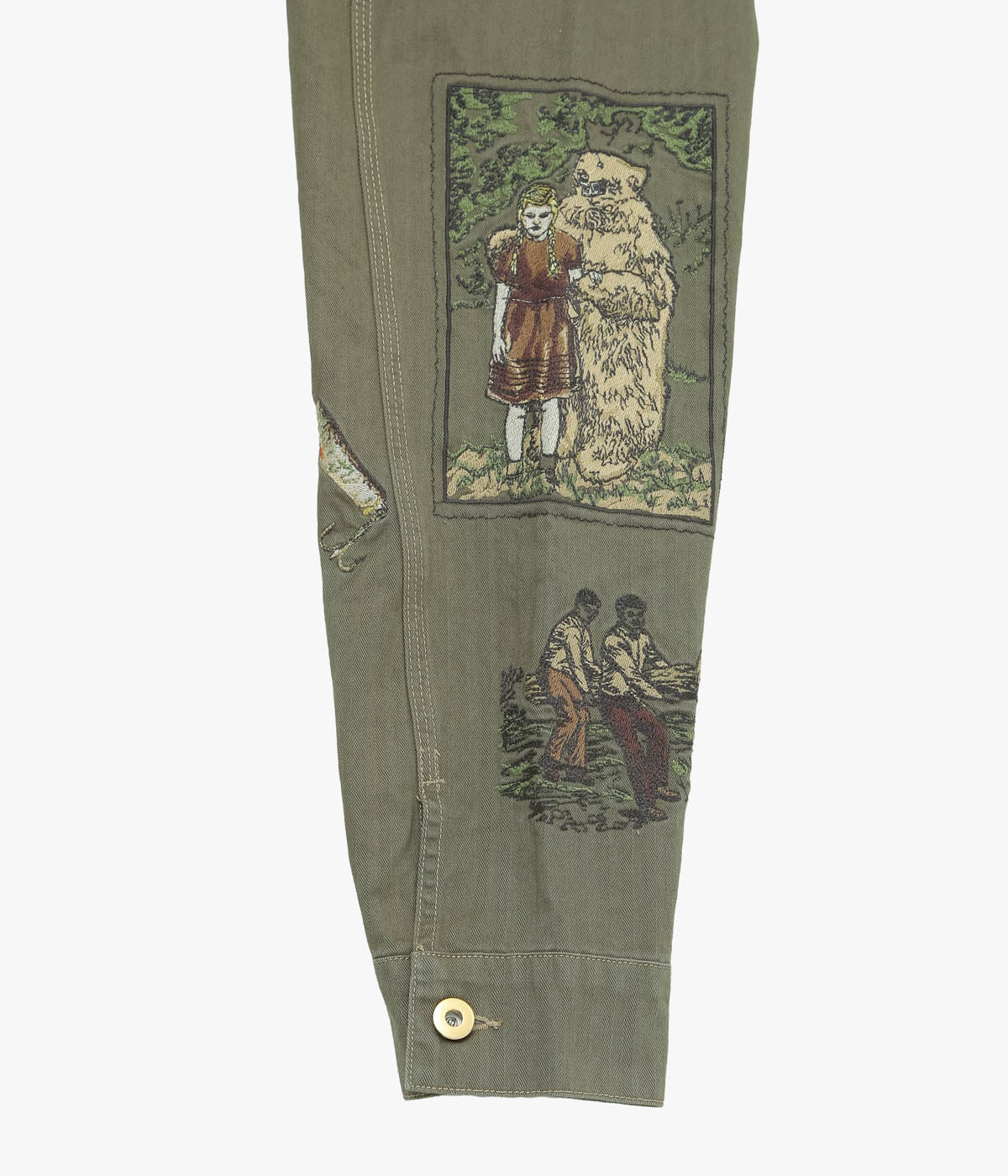 SAMUEL ZELIG "TRAIL ZIP JACKET" (ARMY GREEN)