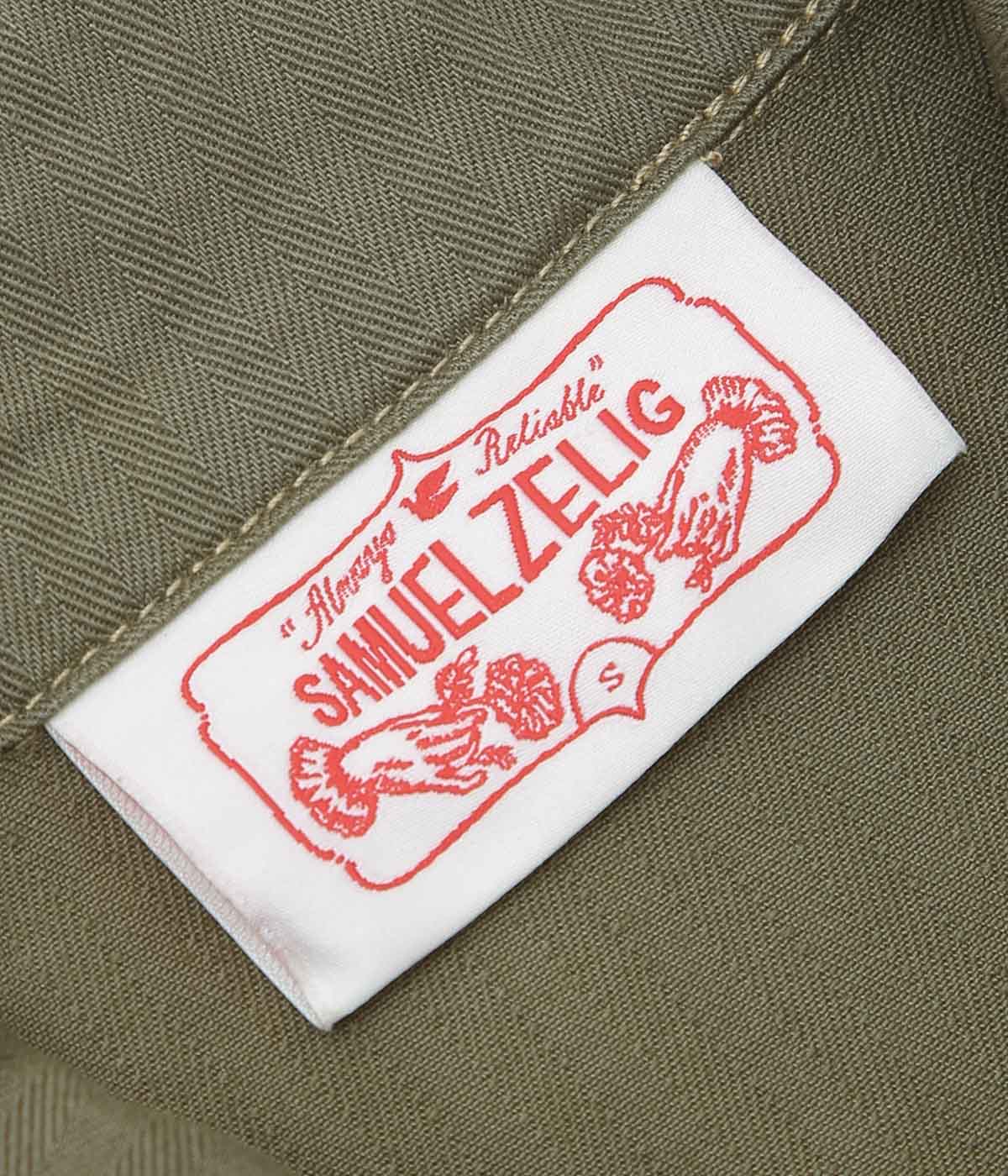 SAMUEL ZELIG "TRAIL ZIP JACKET" (ARMY GREEN)