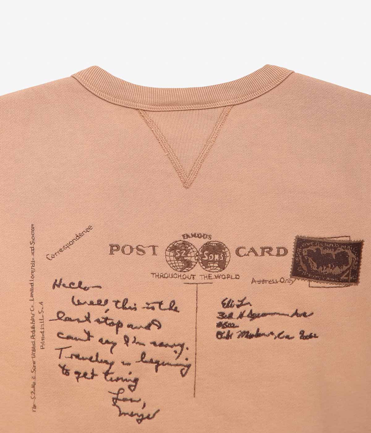 SAMUEL ZELIG ''WESTERN CREWNECK'' (D.ORANGE)
