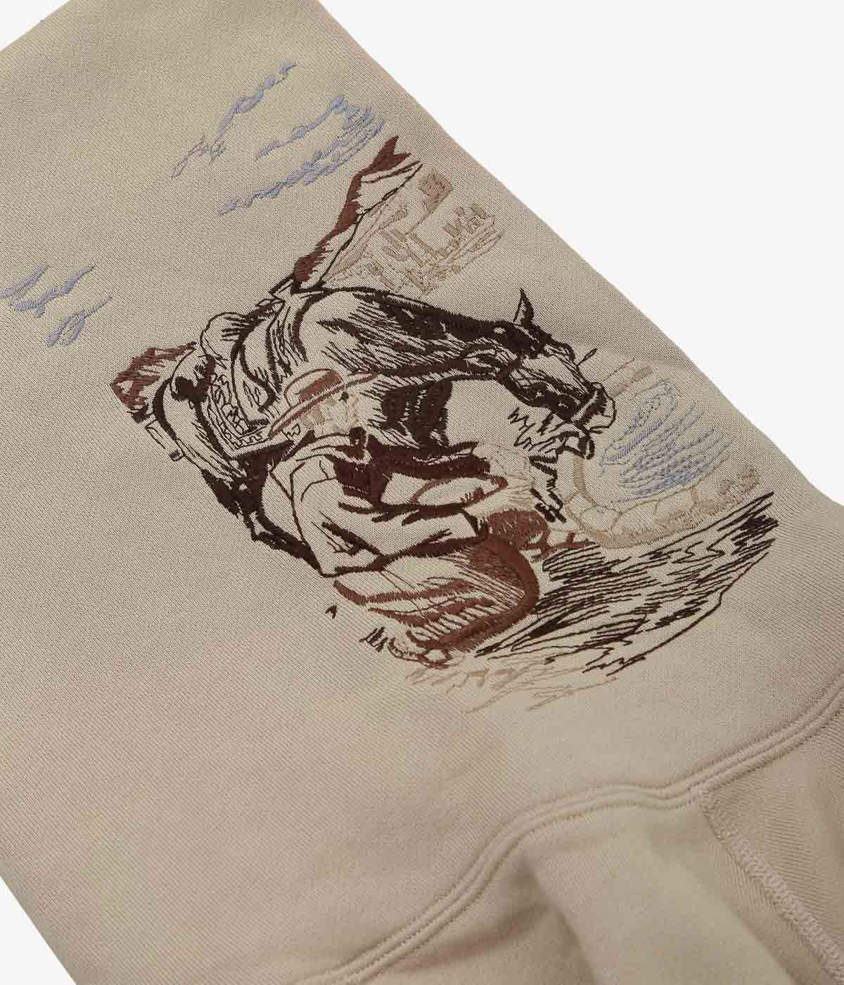 SAMUEL ZELIG ''WESTERN HOODIE'' (NATURAL)
