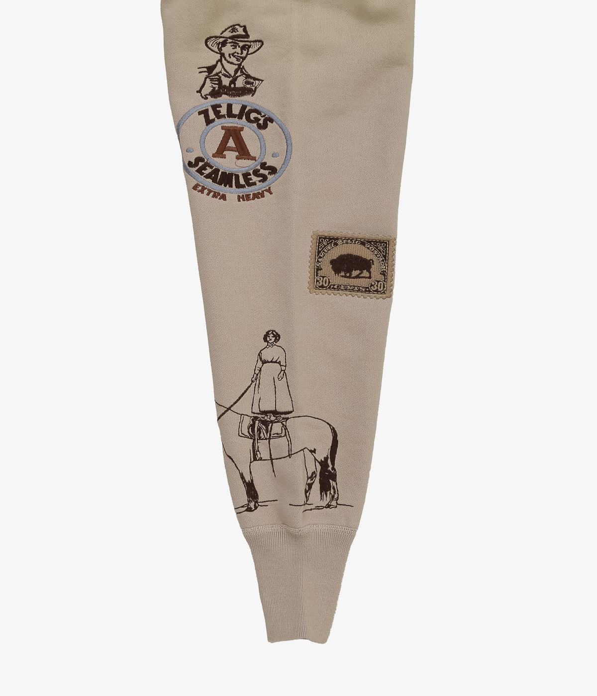 SAMUEL ZELIG ''WESTERN HOODIE'' (NATURAL)