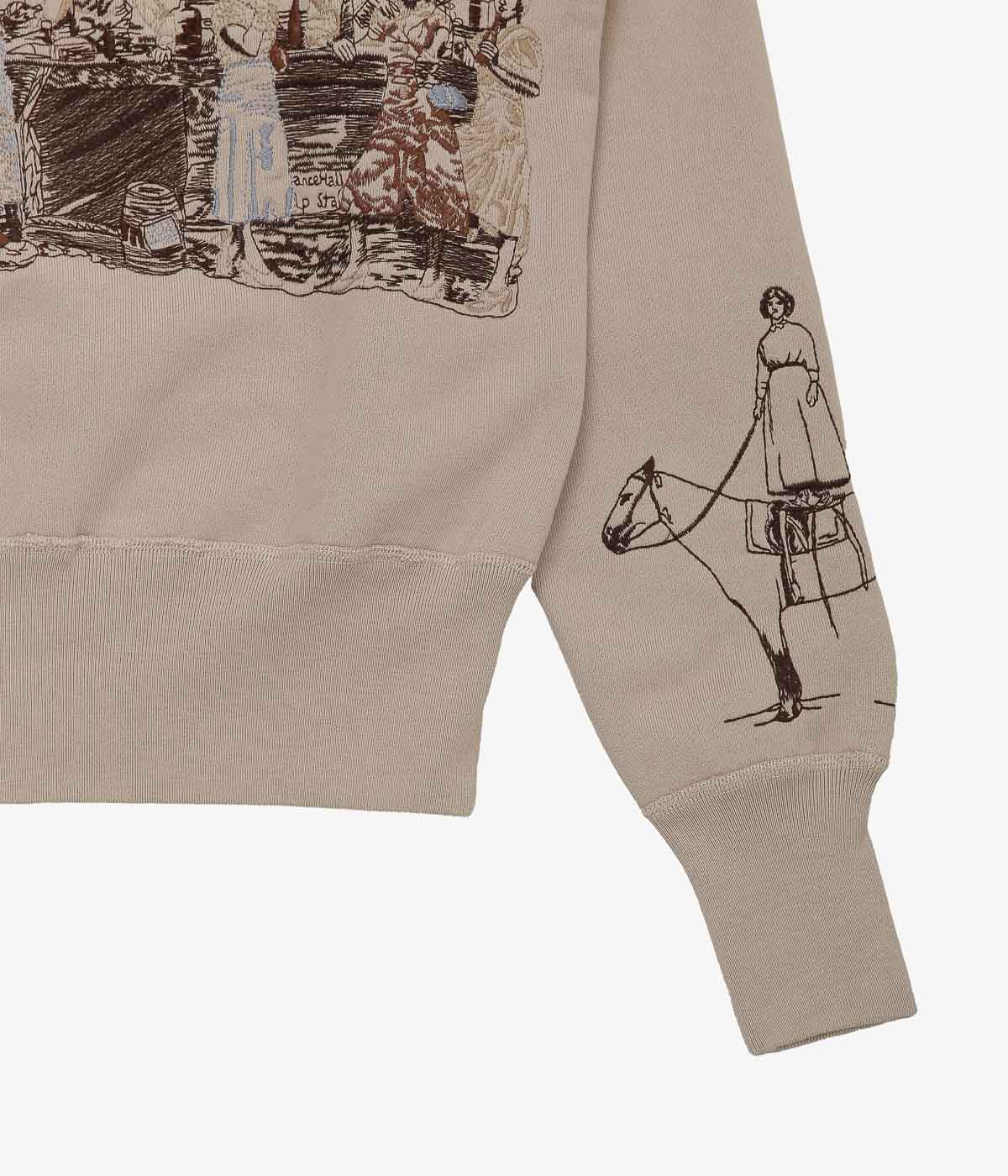 SAMUEL ZELIG ''WESTERN HOODIE'' (NATURAL)