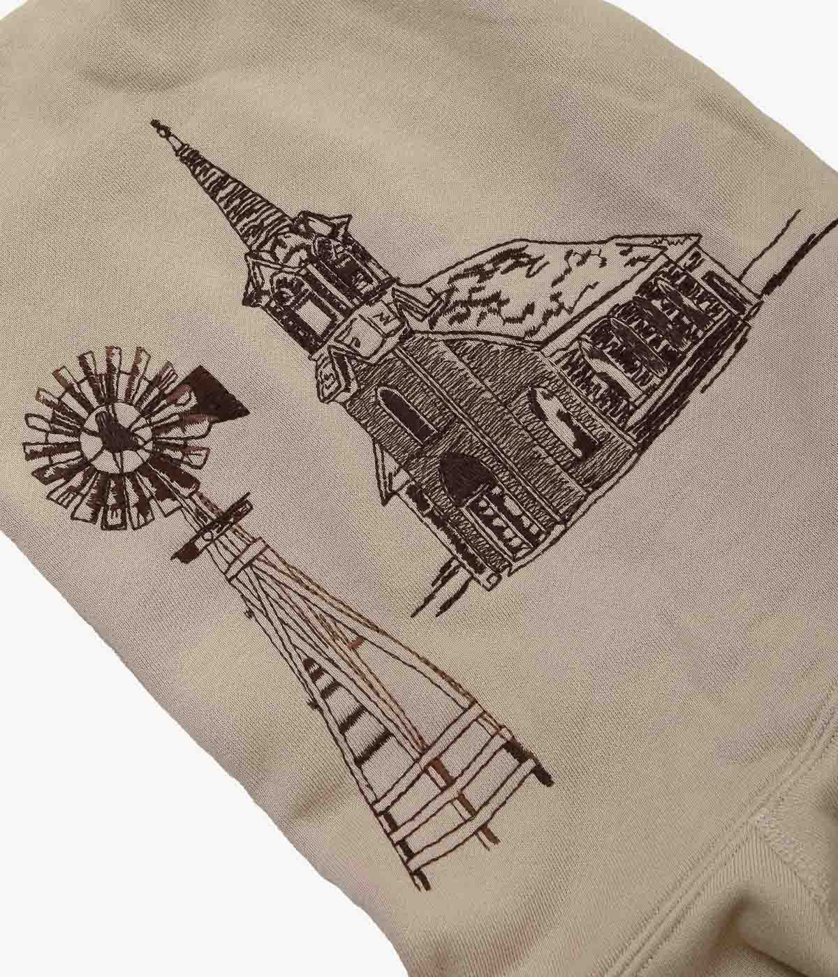 SAMUEL ZELIG ''WESTERN HOODIE'' (NATURAL)