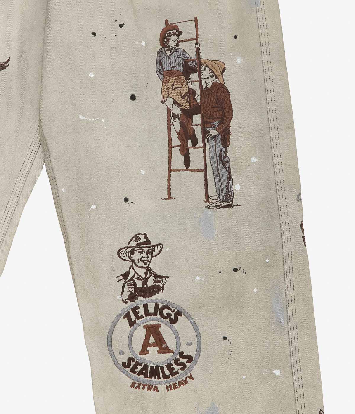 SAMUEL ZELIG ''WESTERN PANT'' (NATURAL)