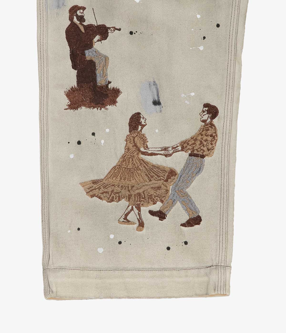 SAMUEL ZELIG ''WESTERN PANT'' (NATURAL)