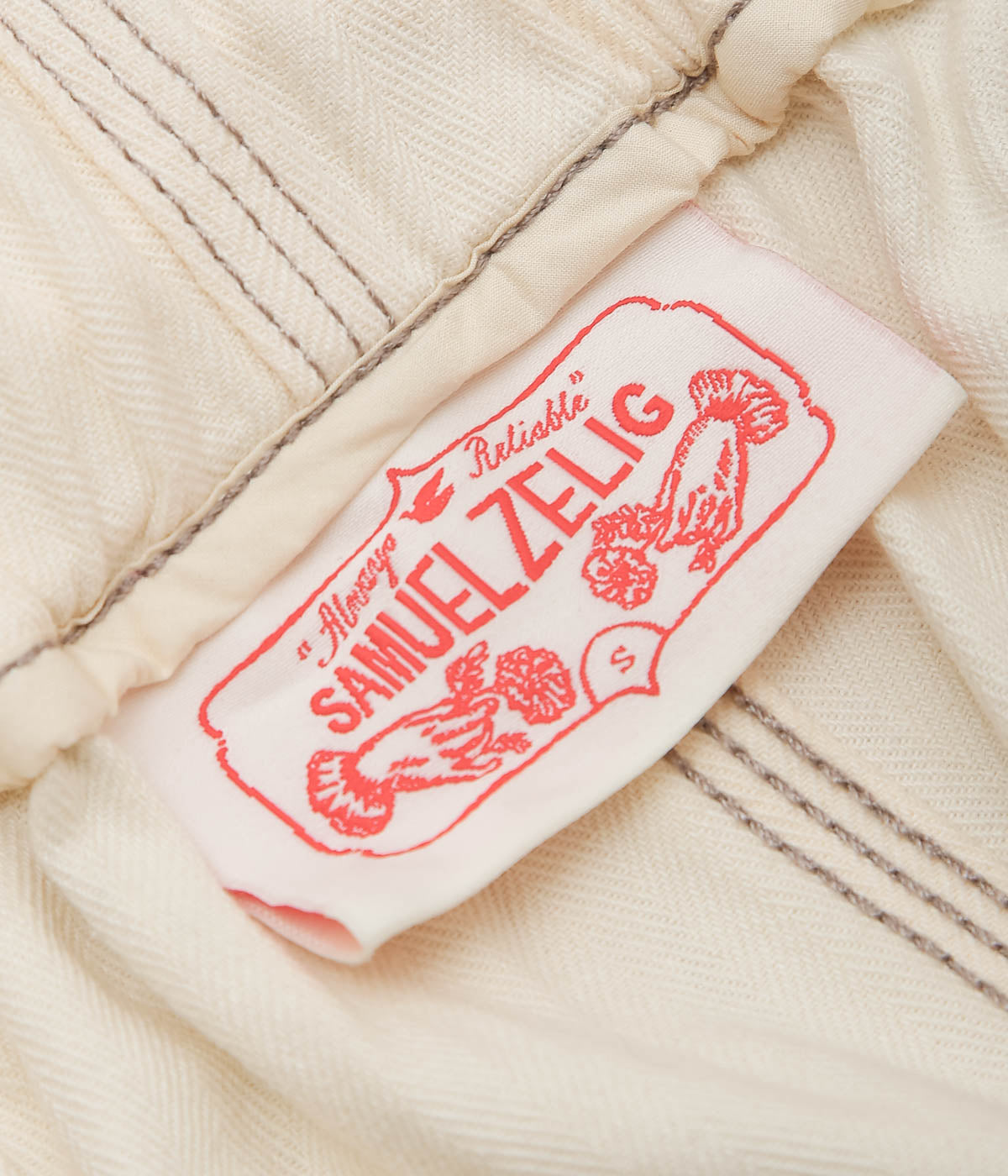 SAMUEL ZELIG ''WESTERN PANT'' (NATURAL)