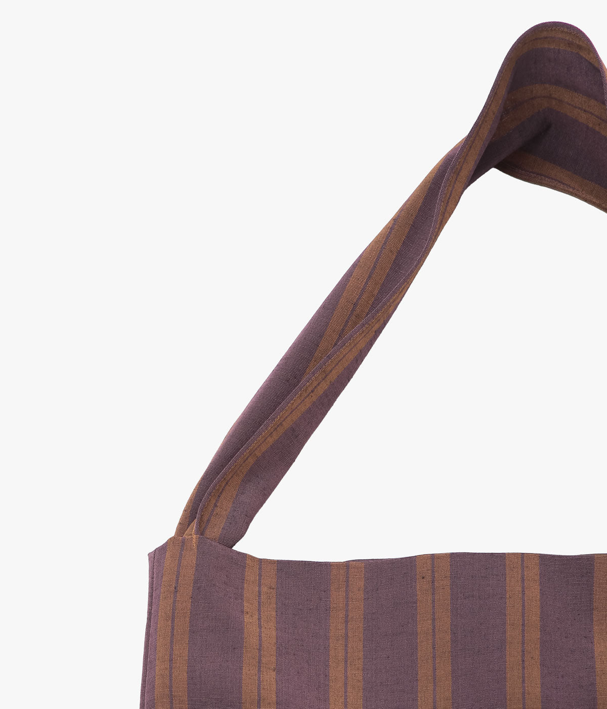 SERA STUDIO "SCARF TOTE BAG" (PURPLE / TERRA)
