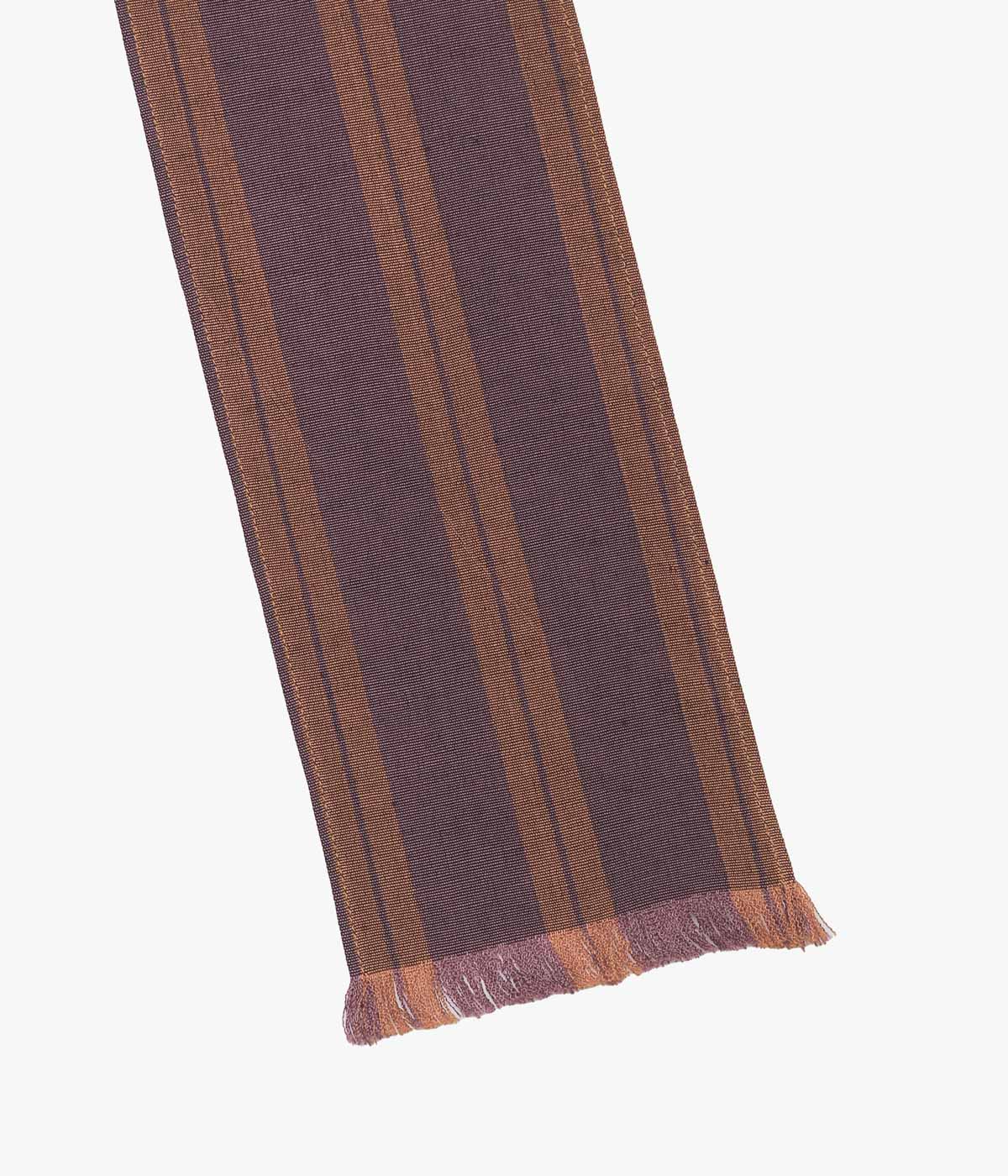 SERA STUDIO "SCARF TOTE BAG" (PURPLE / TERRA)