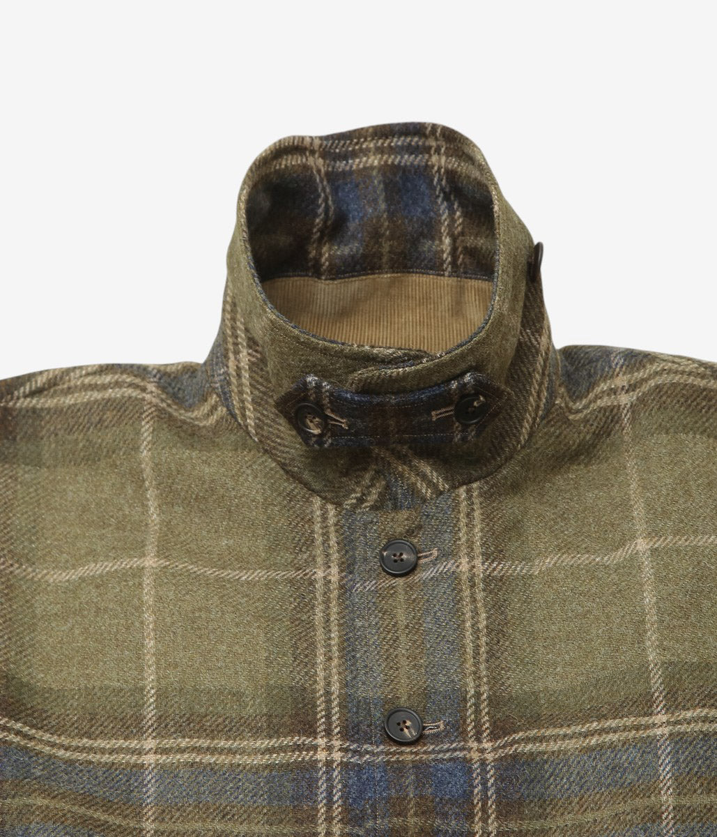 SEVENTY FIVE ''BALMACAAN COAT'' (LAKE)