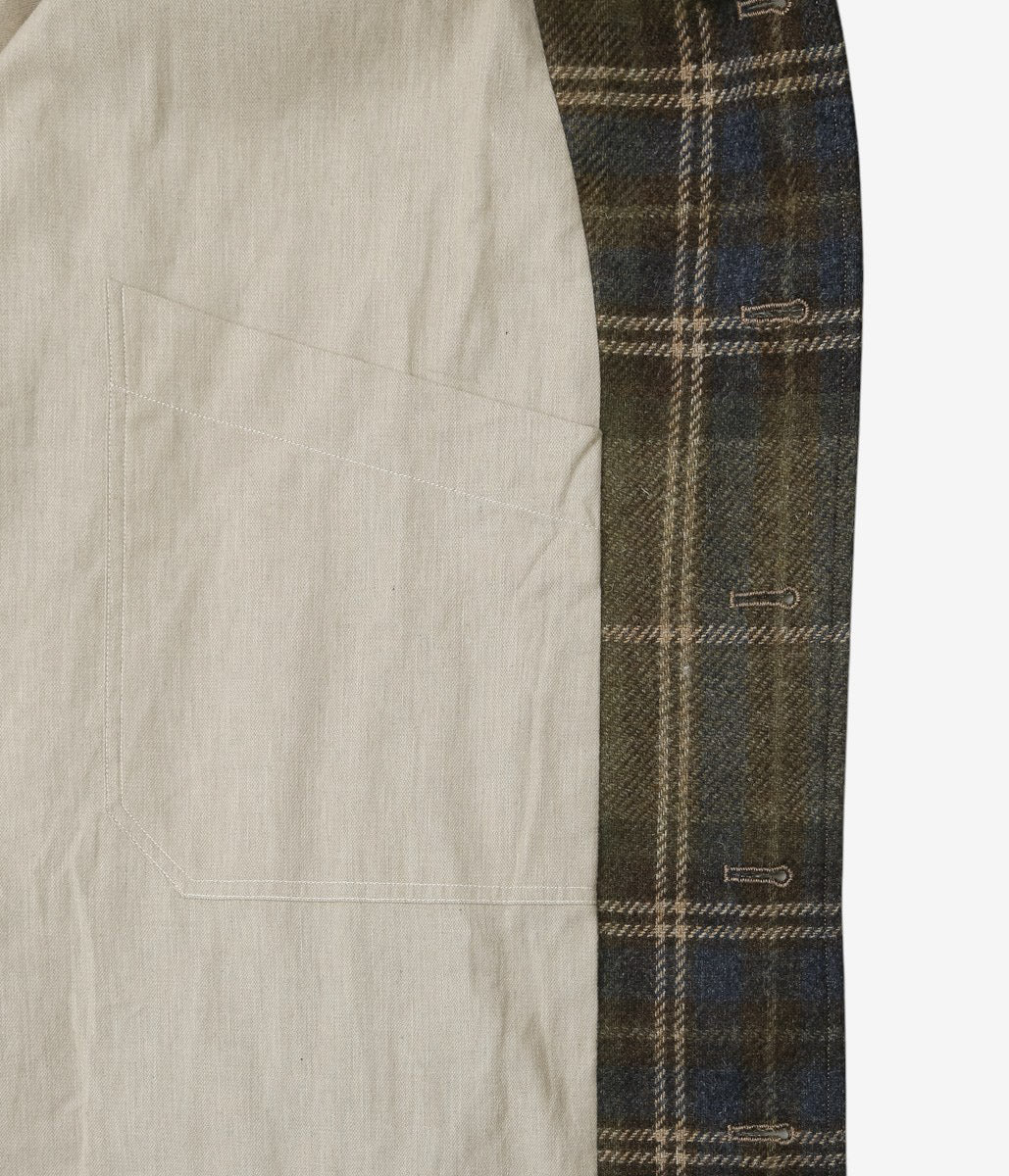 SEVENTY FIVE ''BALMACAAN COAT'' (LAKE)