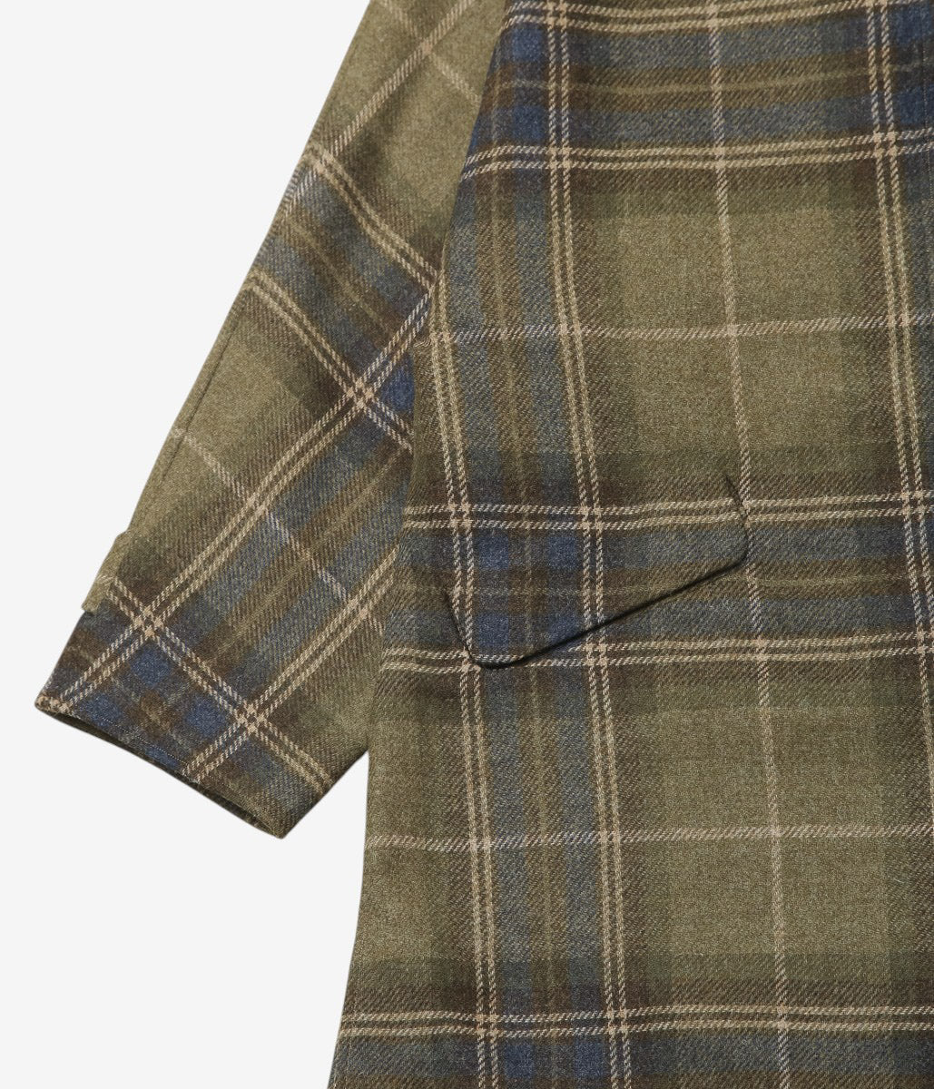SEVENTY FIVE ''BALMACAAN COAT'' (LAKE)