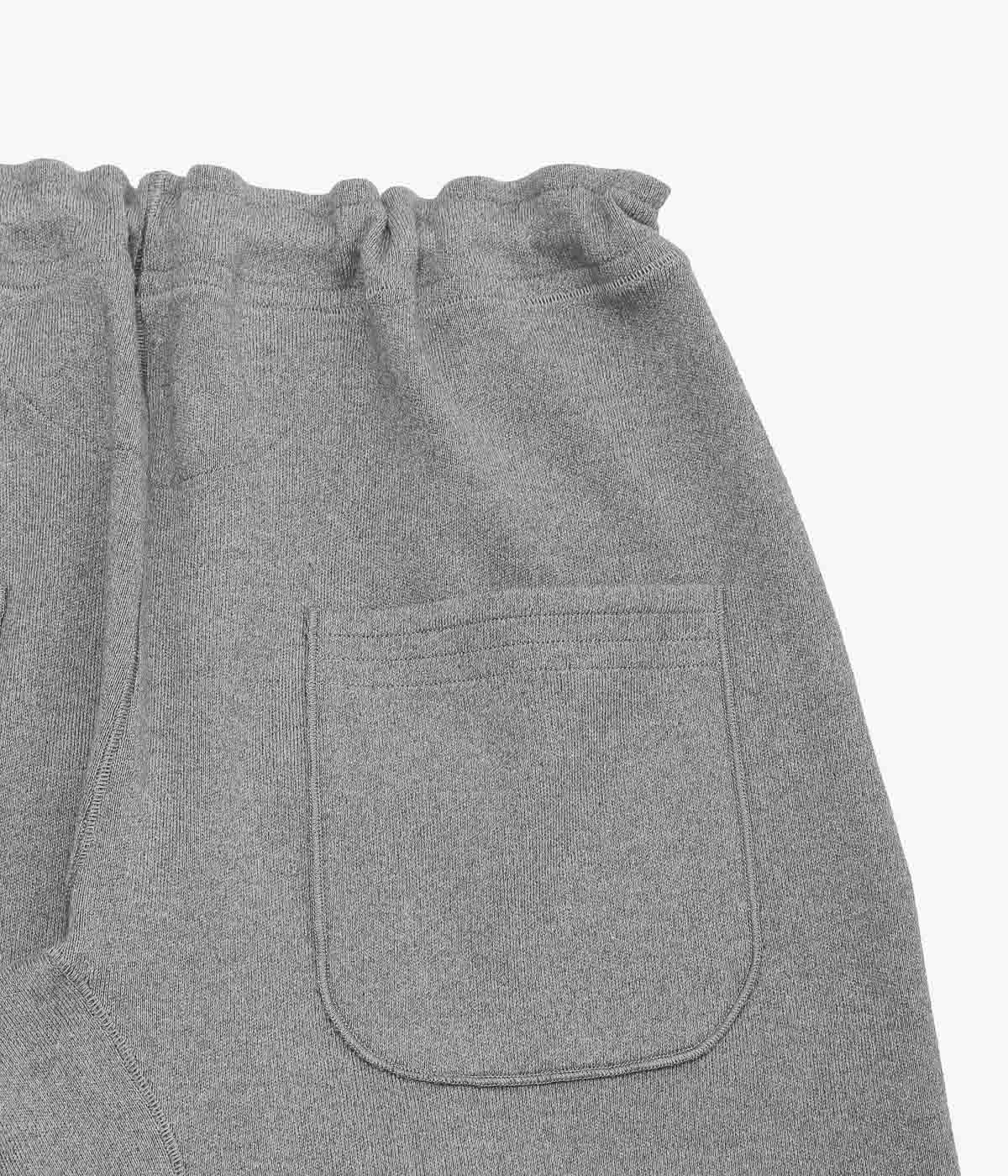SEVENTY FIVE ''DRAWSTRING TROUSERS (COTTON / CASHMERE)'' (GREY)