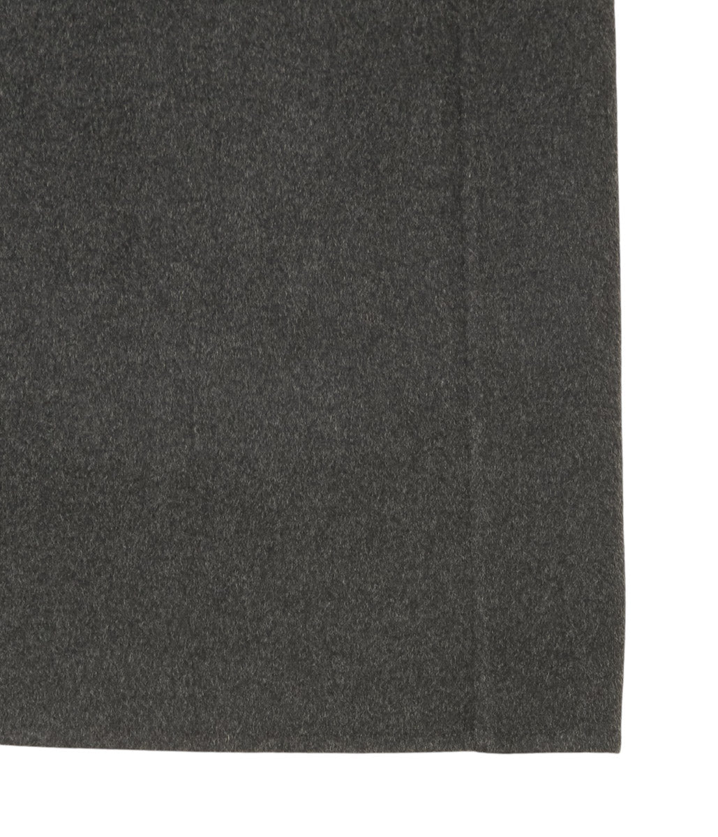 SEYA. ''DOUBLE FACE COAT'' (ASH CHARCOAL)