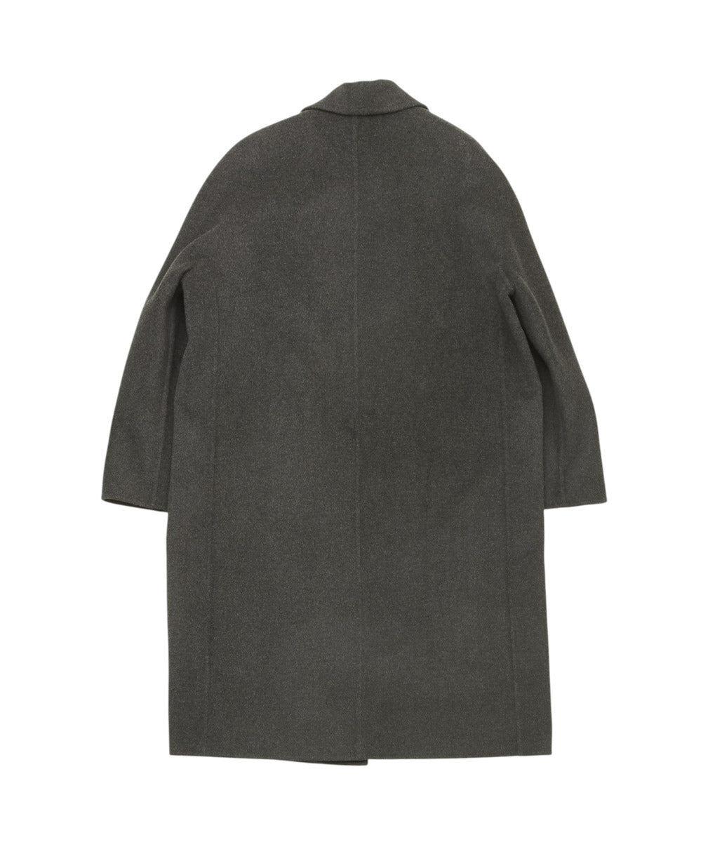 SEYA. ''DOUBLE FACE COAT'' (ASH CHARCOAL)
