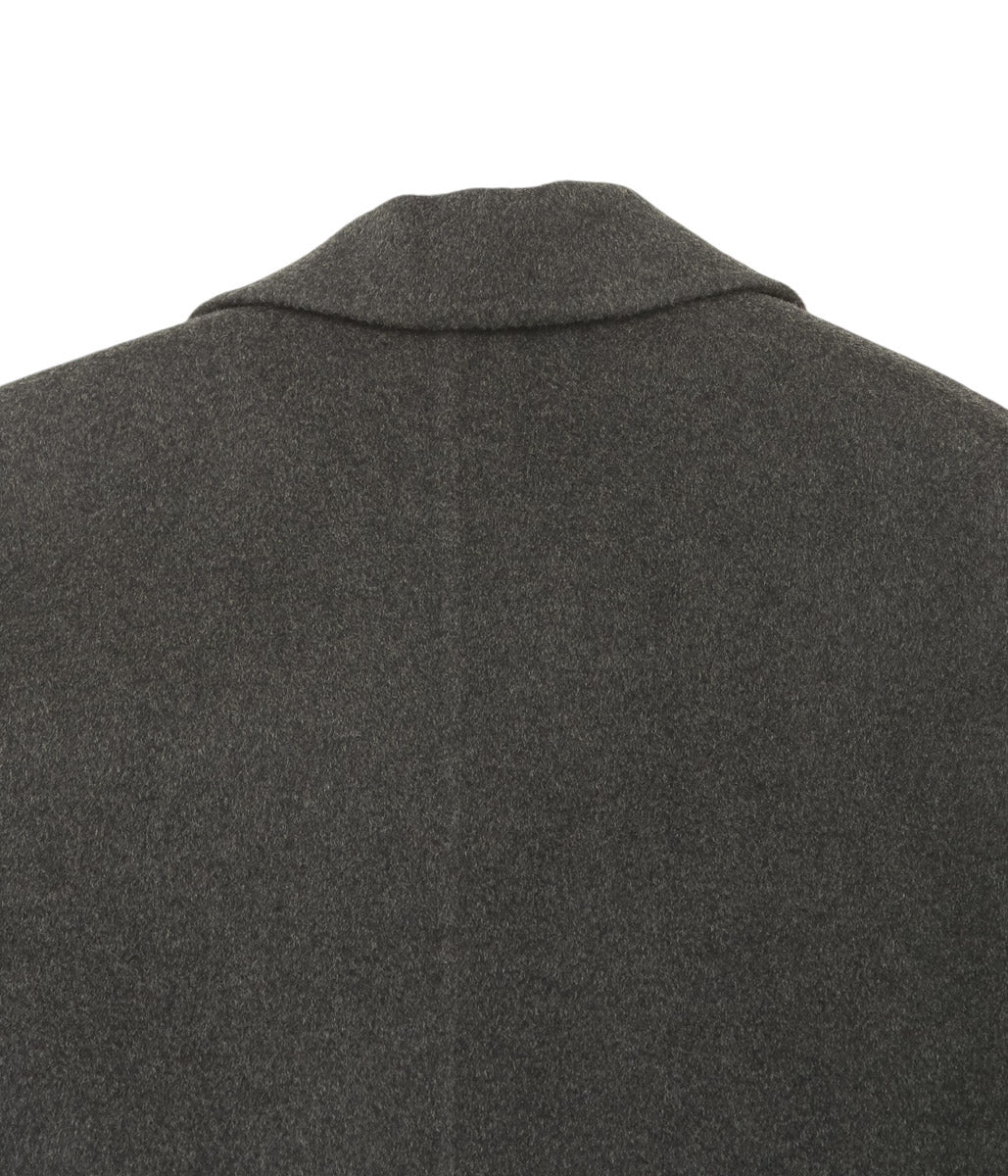 SEYA. ''DOUBLE FACE COAT'' (ASH CHARCOAL)