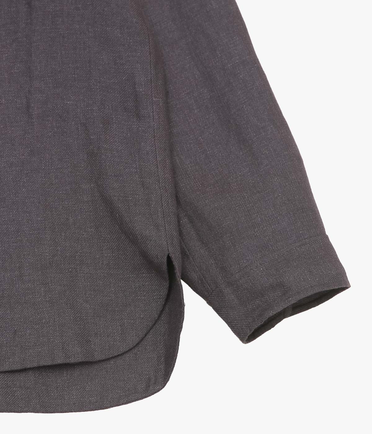 SEYA. ''DOUBLE FACE OVERSHIRT'' (MUD INDIGO)